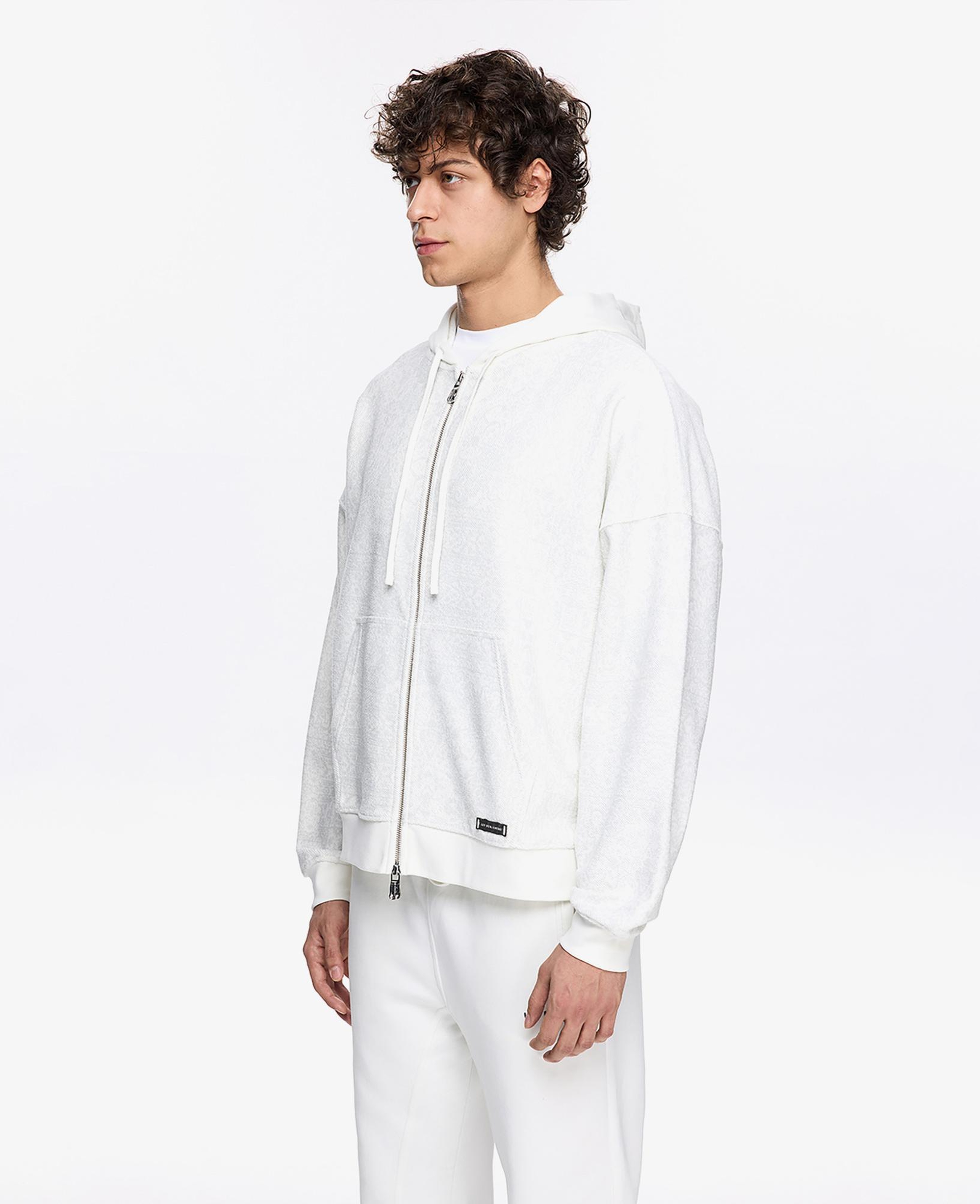 Les Benjamins Classic Erkek Beyaz Sweatshirt