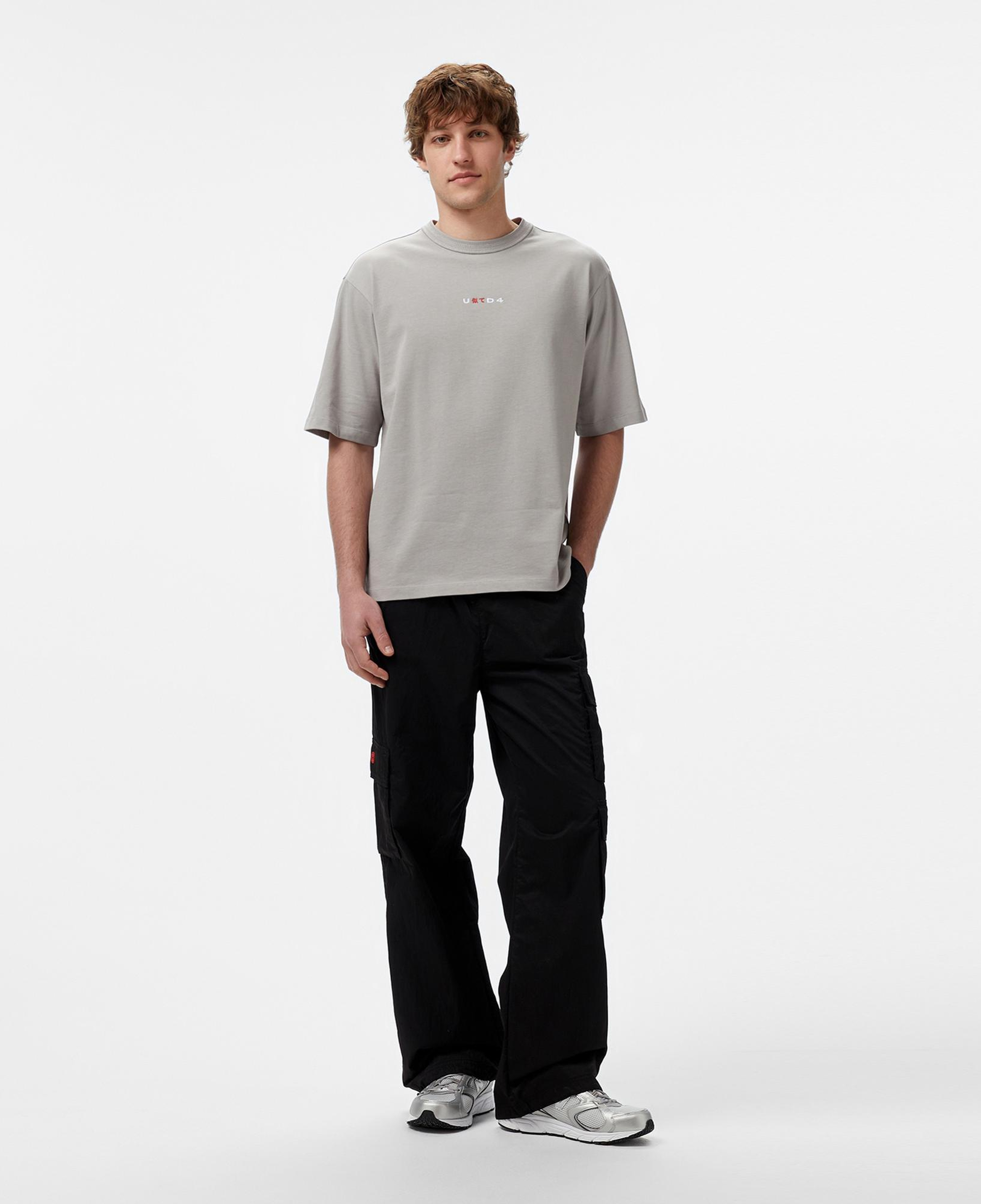 UNITED4 Erkek Gri T-Shirt