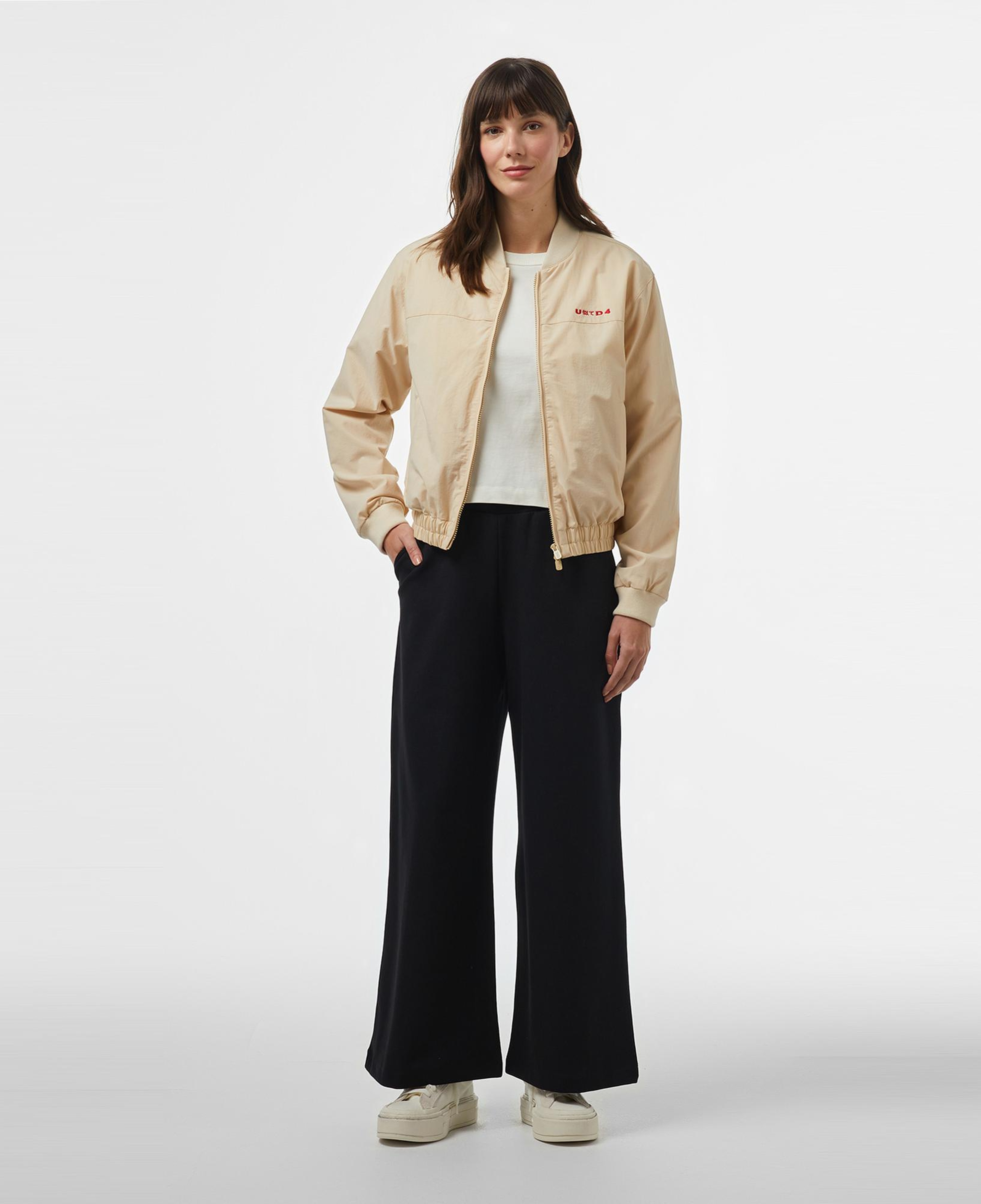 UNITED4 Kadın Krem Ceket