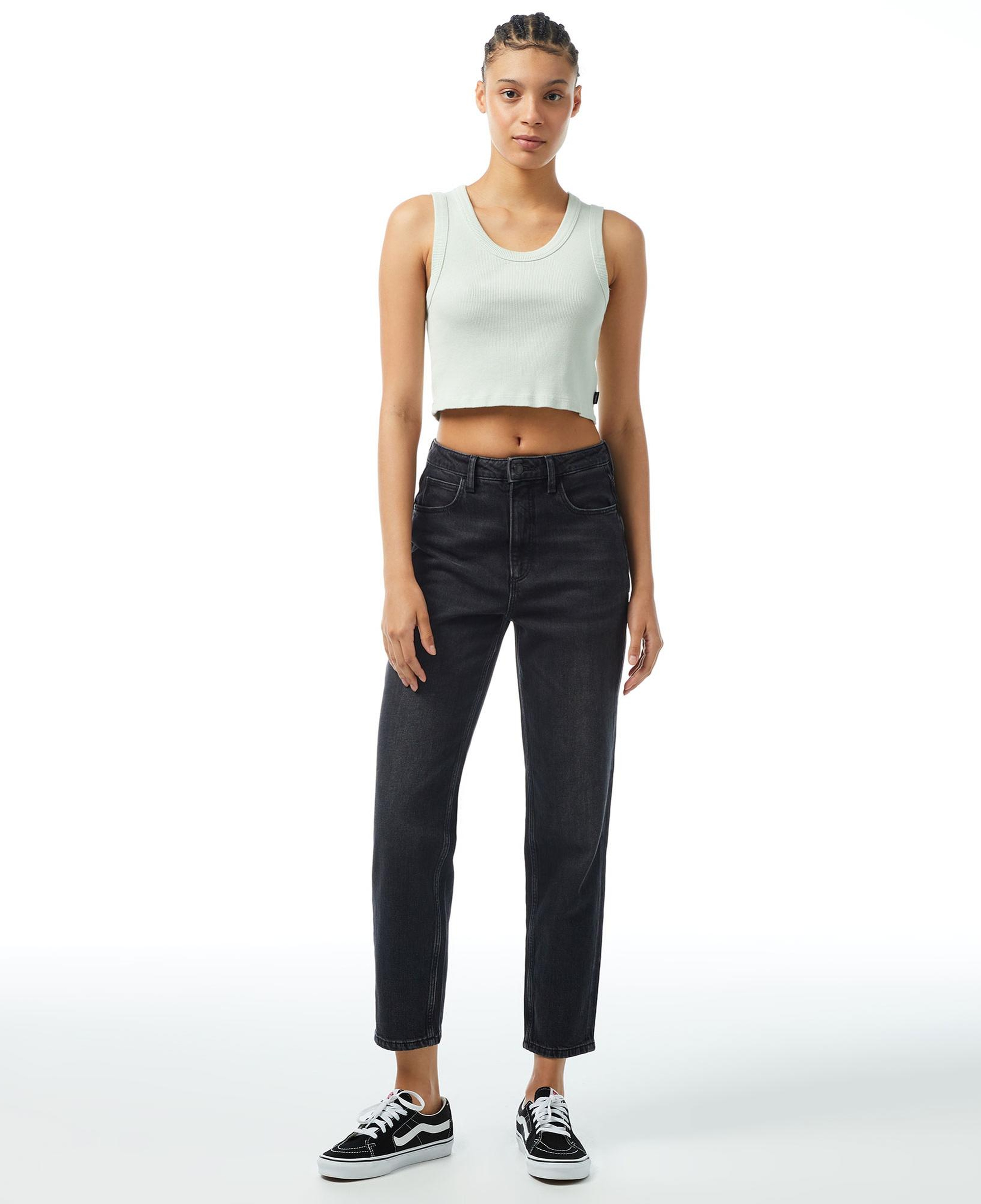 Vans Drew Rib Tank Kadın Yeşil T-Shirt