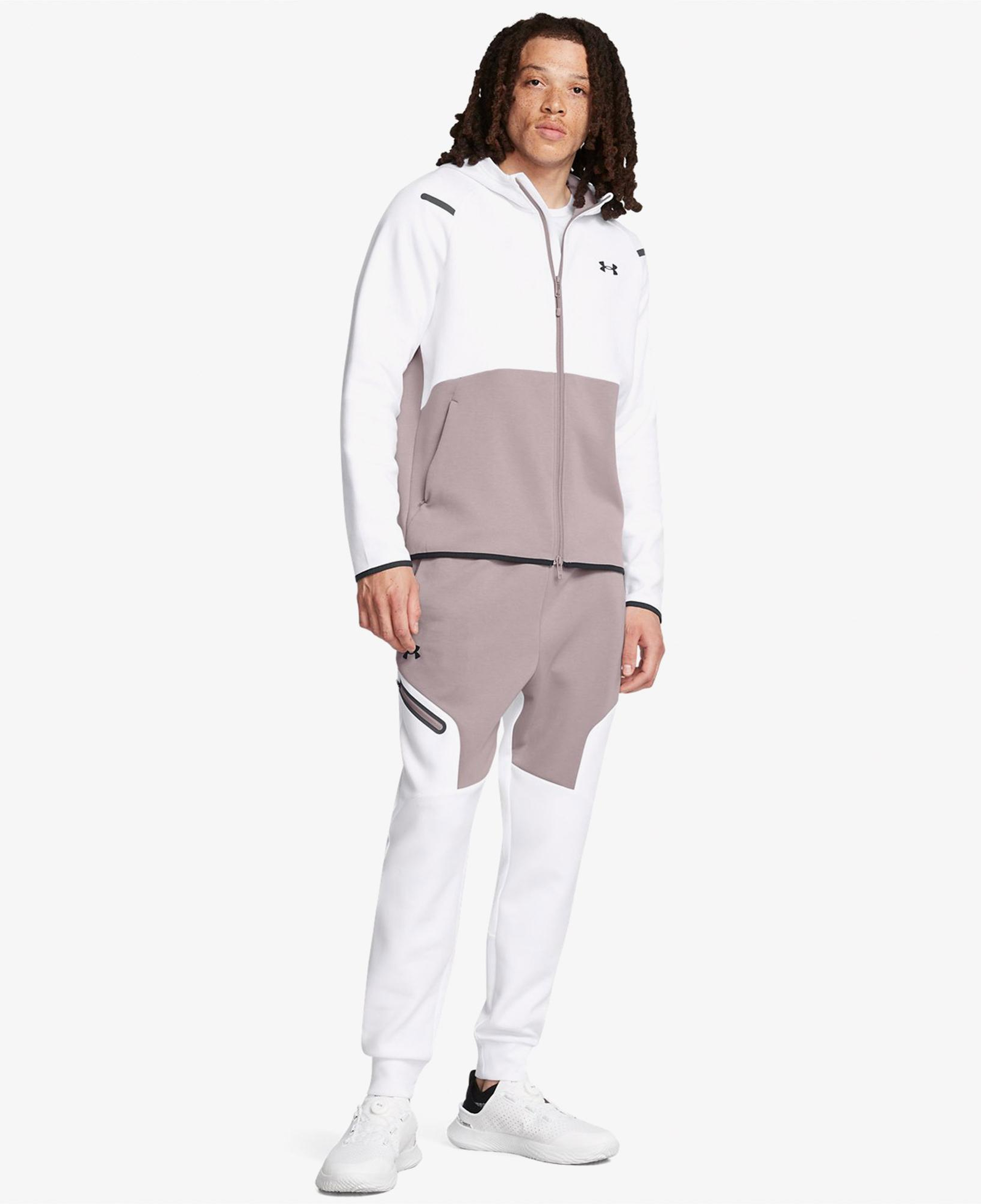 Under Armour Unstoppable Flc Jgr Eu Erkek Gri Eşofman Altı