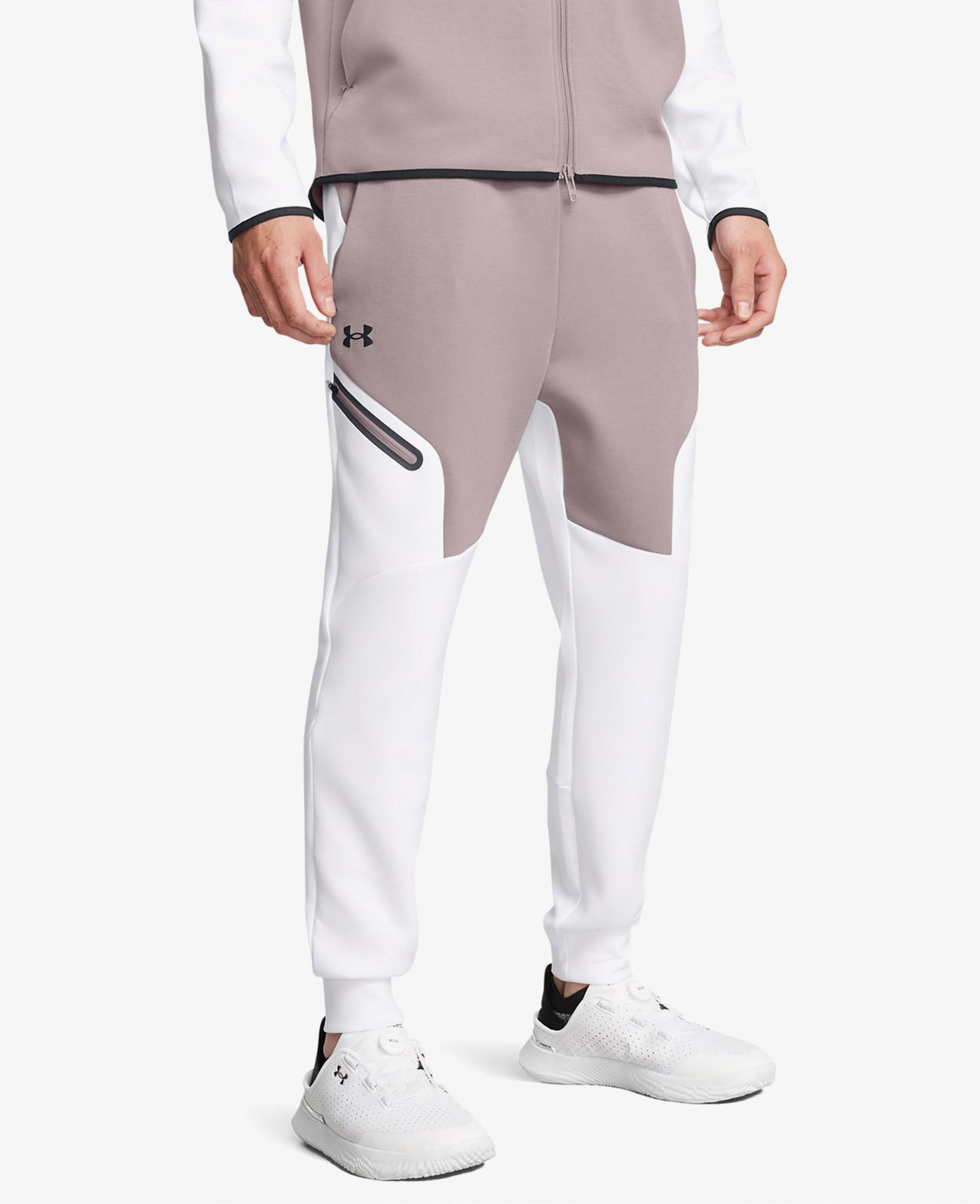 Under Armour Unstoppable Flc Jgr Eu Erkek Gri Eşofman Altı