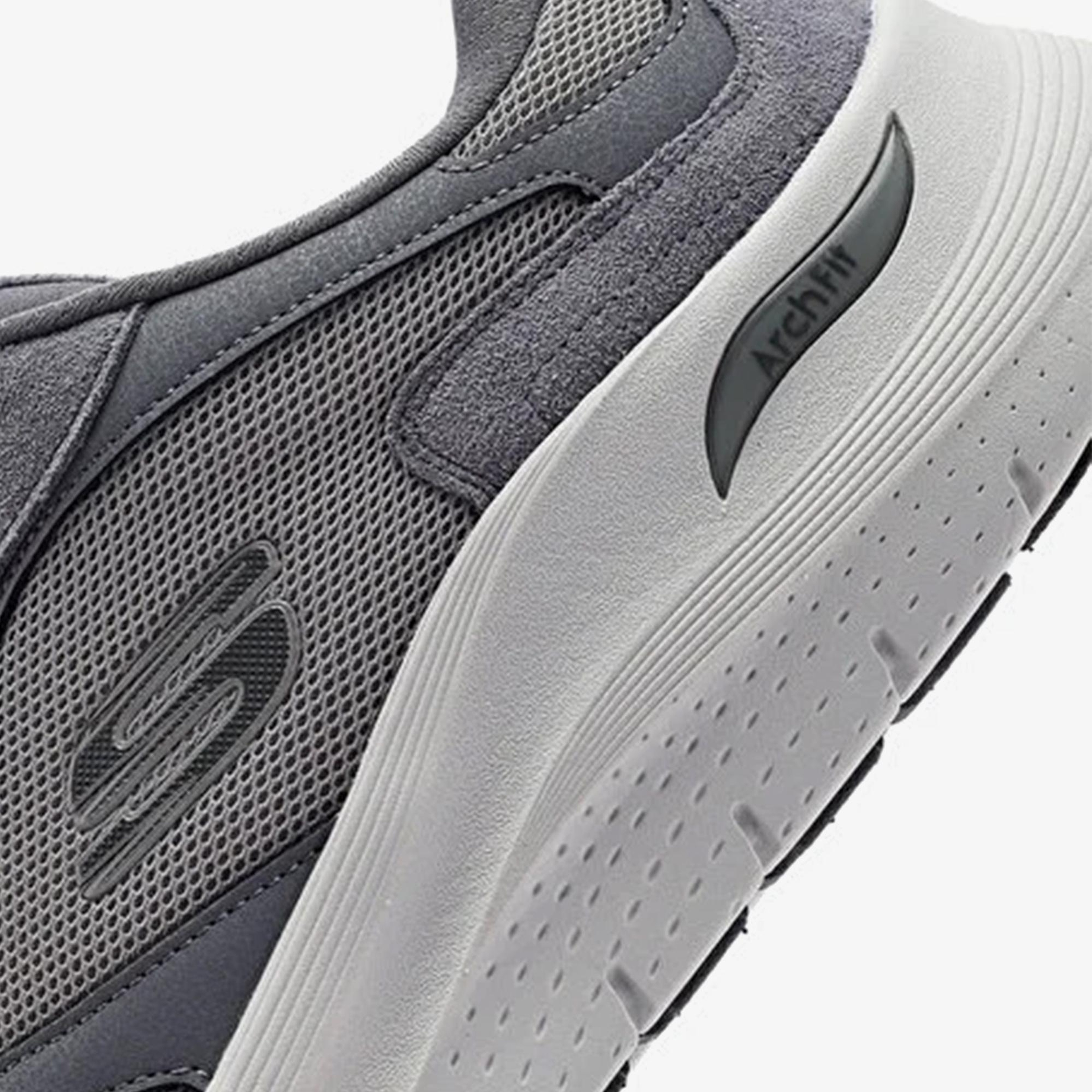 Skechers Arch Fit 2.0 The Keep Erkek Gri Spor Ayakkabı