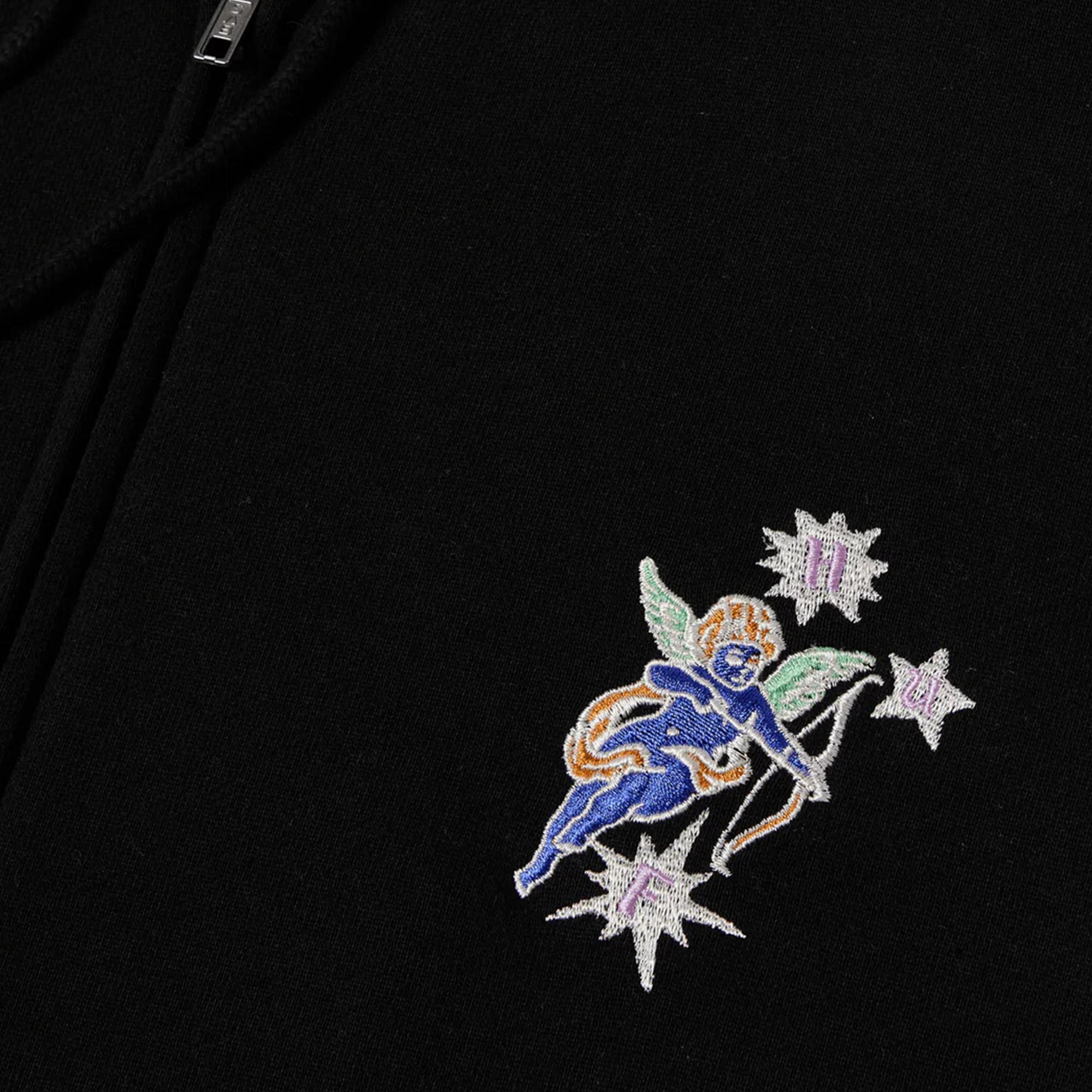Huf Cupid F/Z Erkek Siyah Hoodie