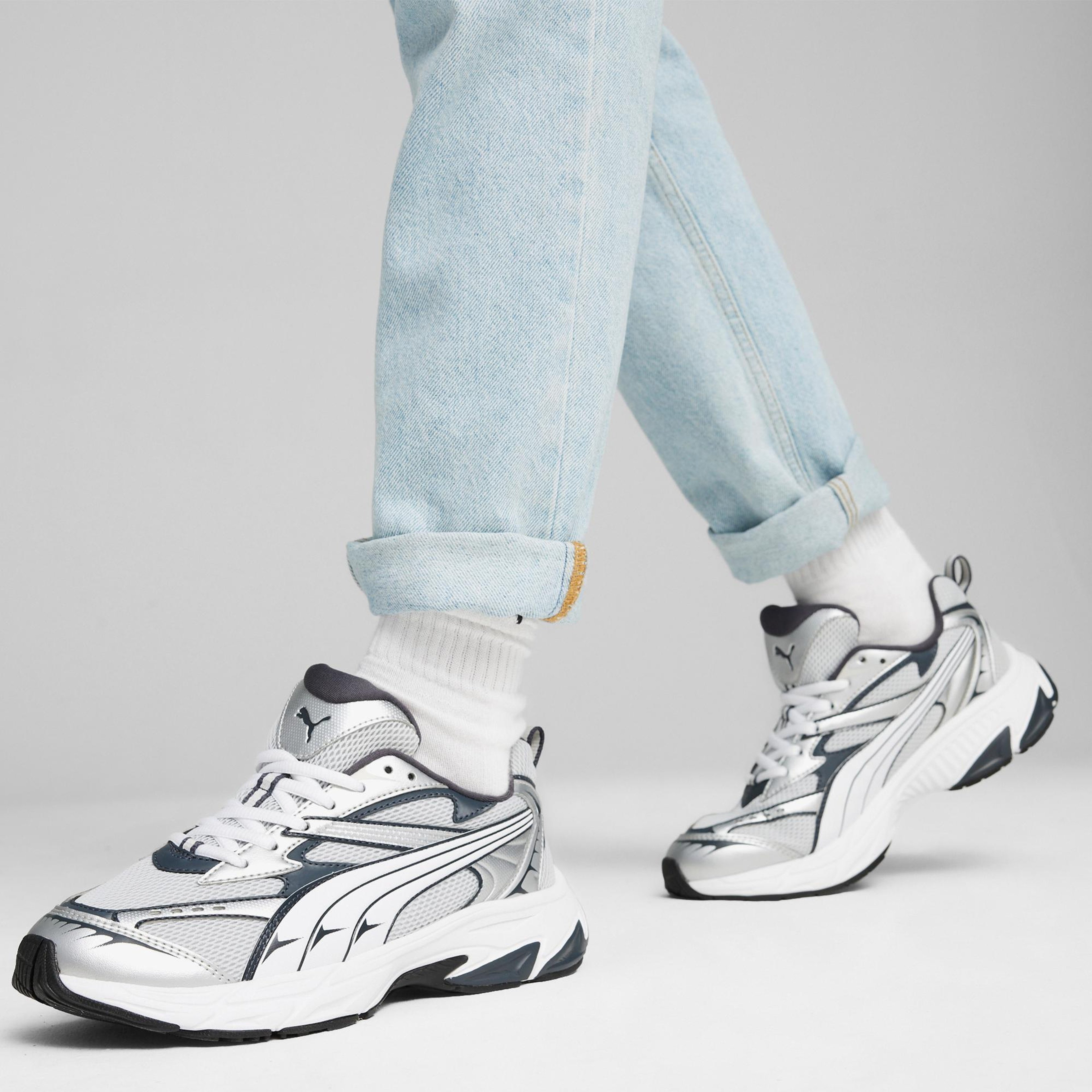 Puma Morphic Unisex Gri Spor Ayakkabı