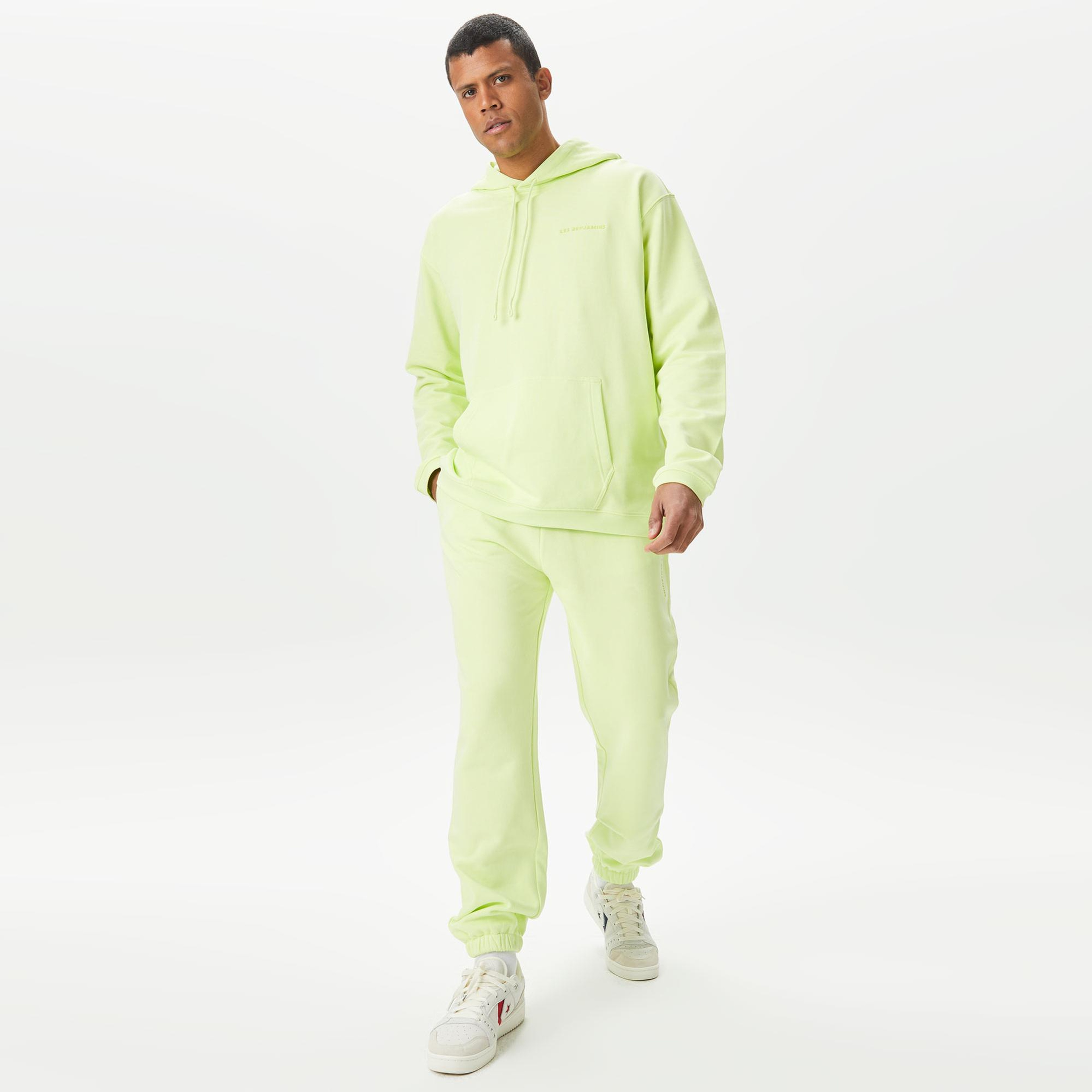 Les Benjamins Essentials 301 Erkek Yeşil Hoodie