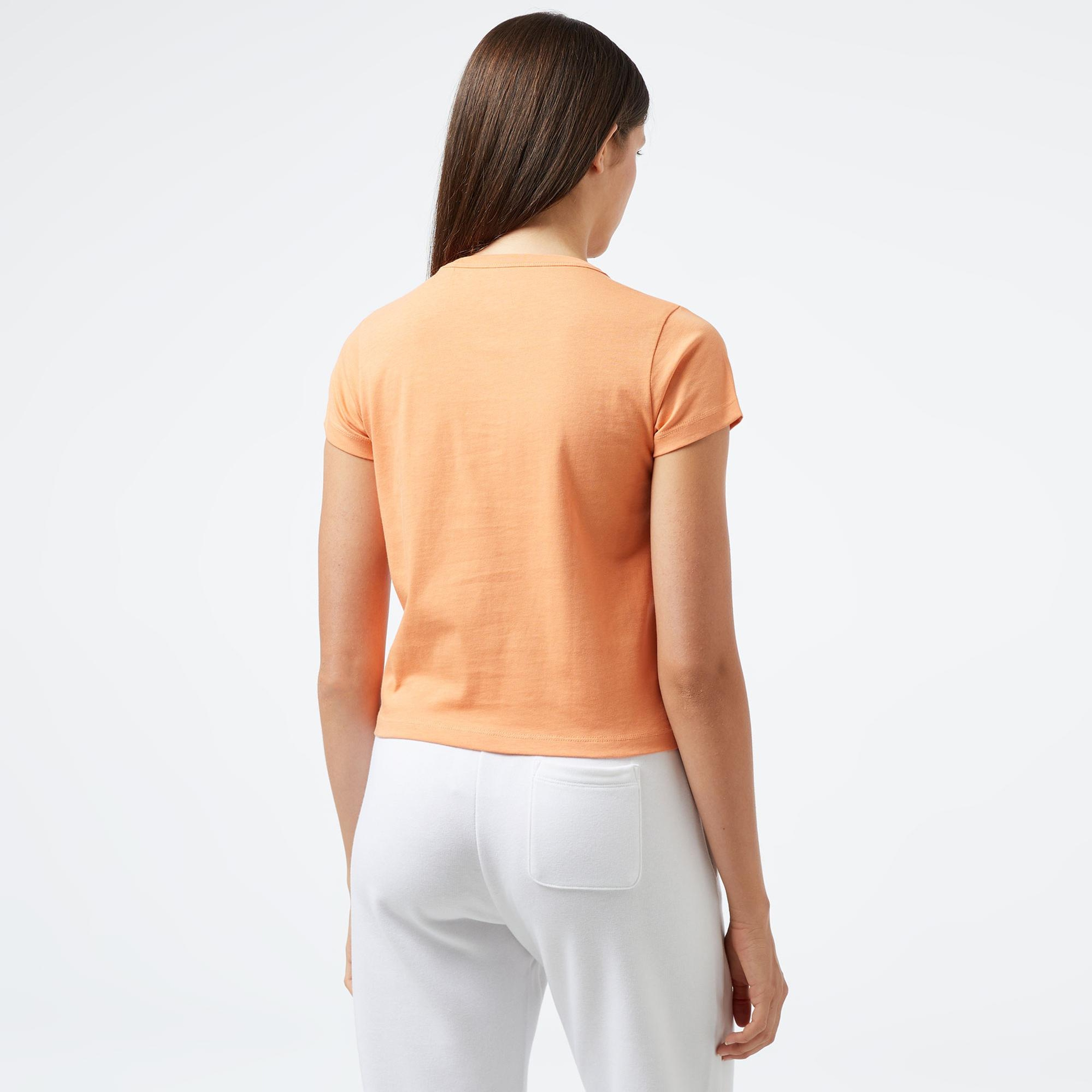 Vans Basic Mini Ss Kadın Turuncu T-Shirt