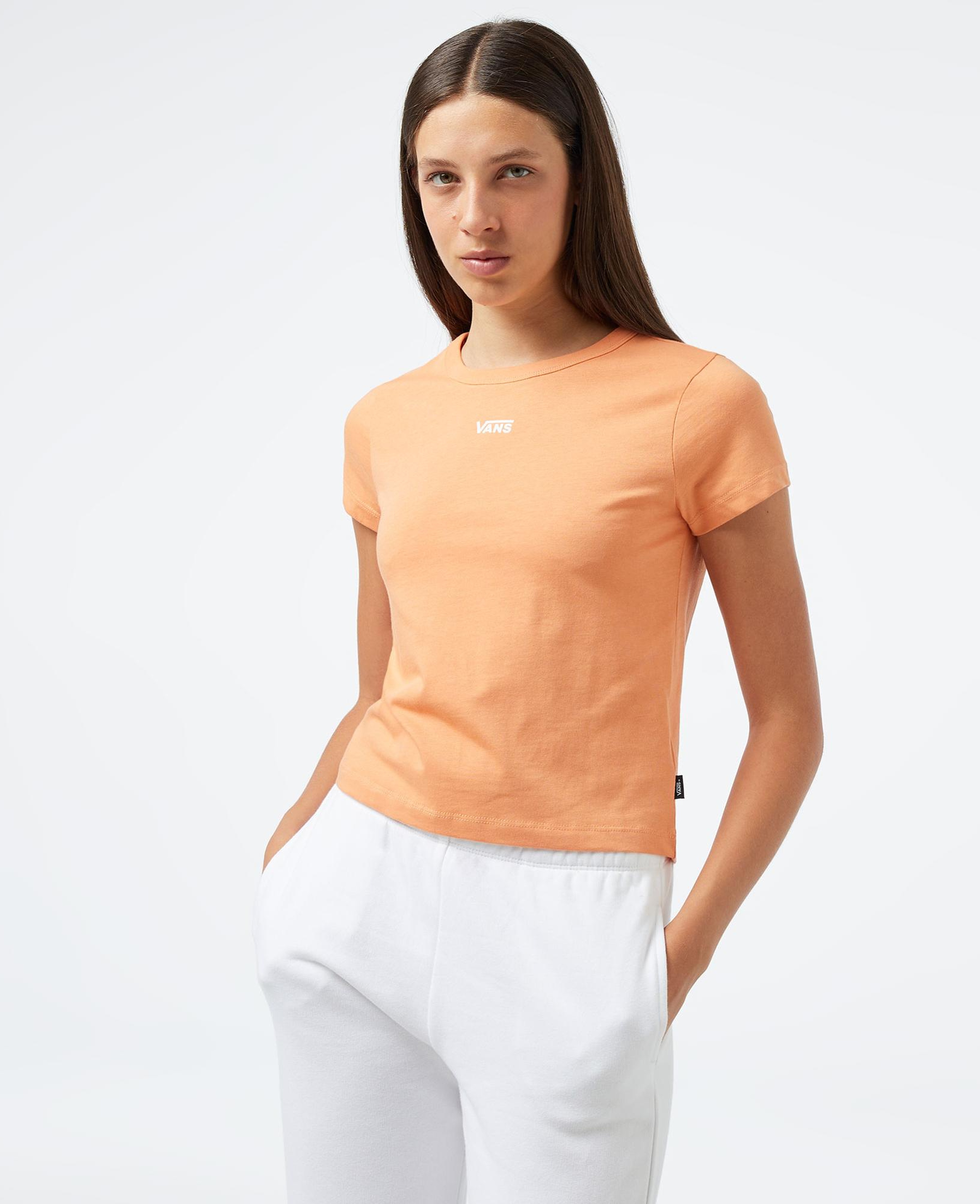 Vans Basic Mini Ss Kadın Turuncu T-Shirt