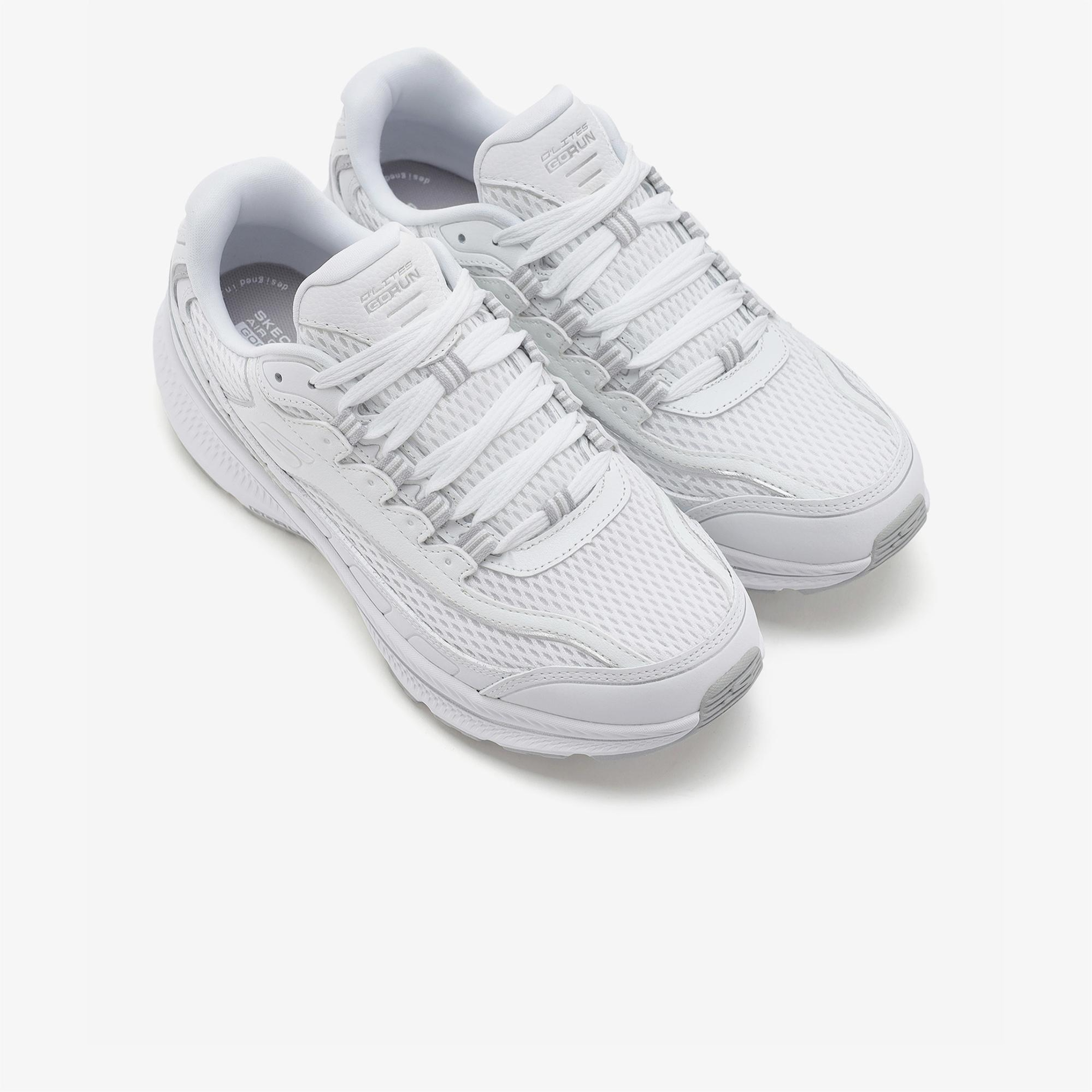 Skechers Go Run Consistent 2.0 Strava Kadın Beyaz Koşu Ayakkabısı