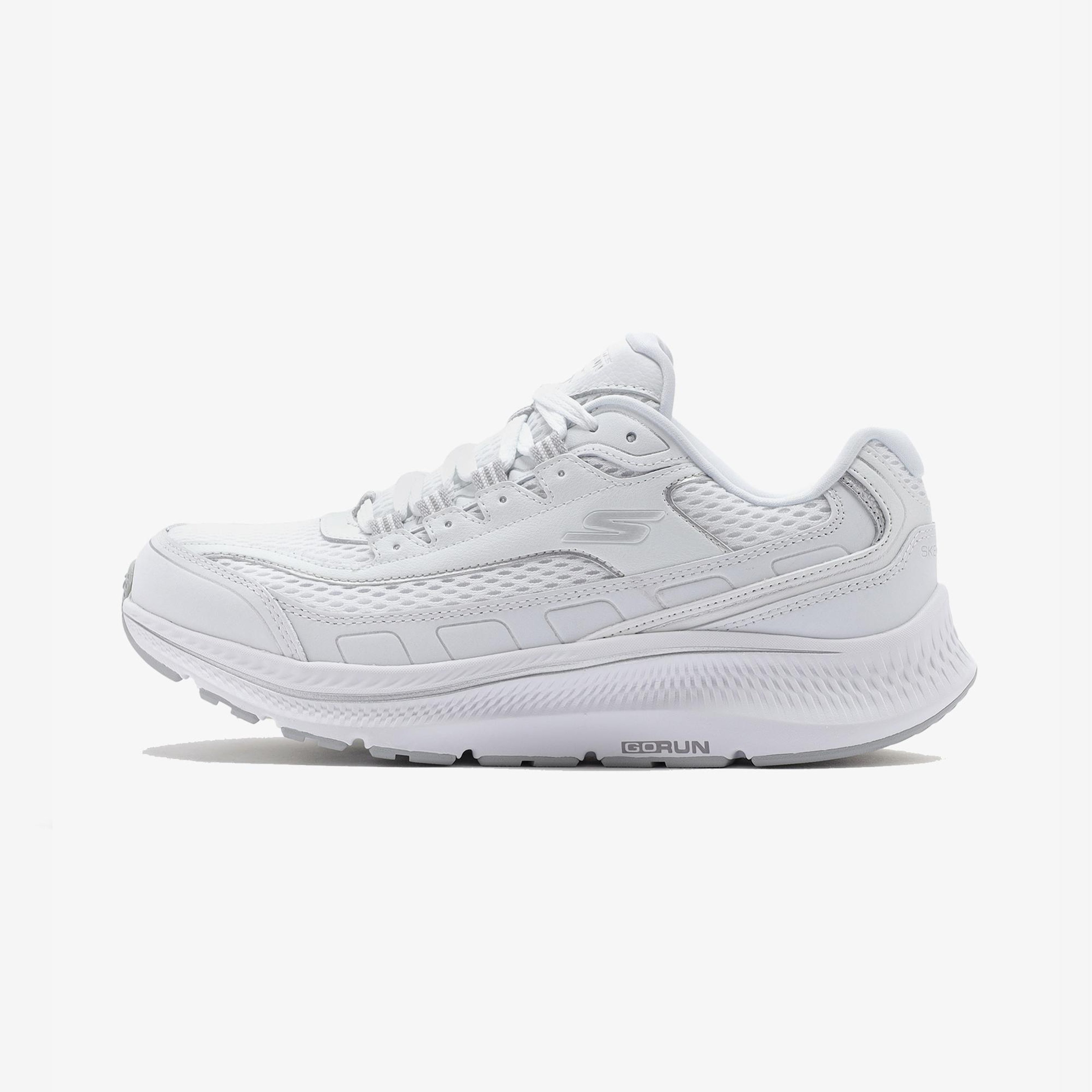 Skechers Go Run Consistent 2.0 Strava Kadın Beyaz Koşu Ayakkabısı