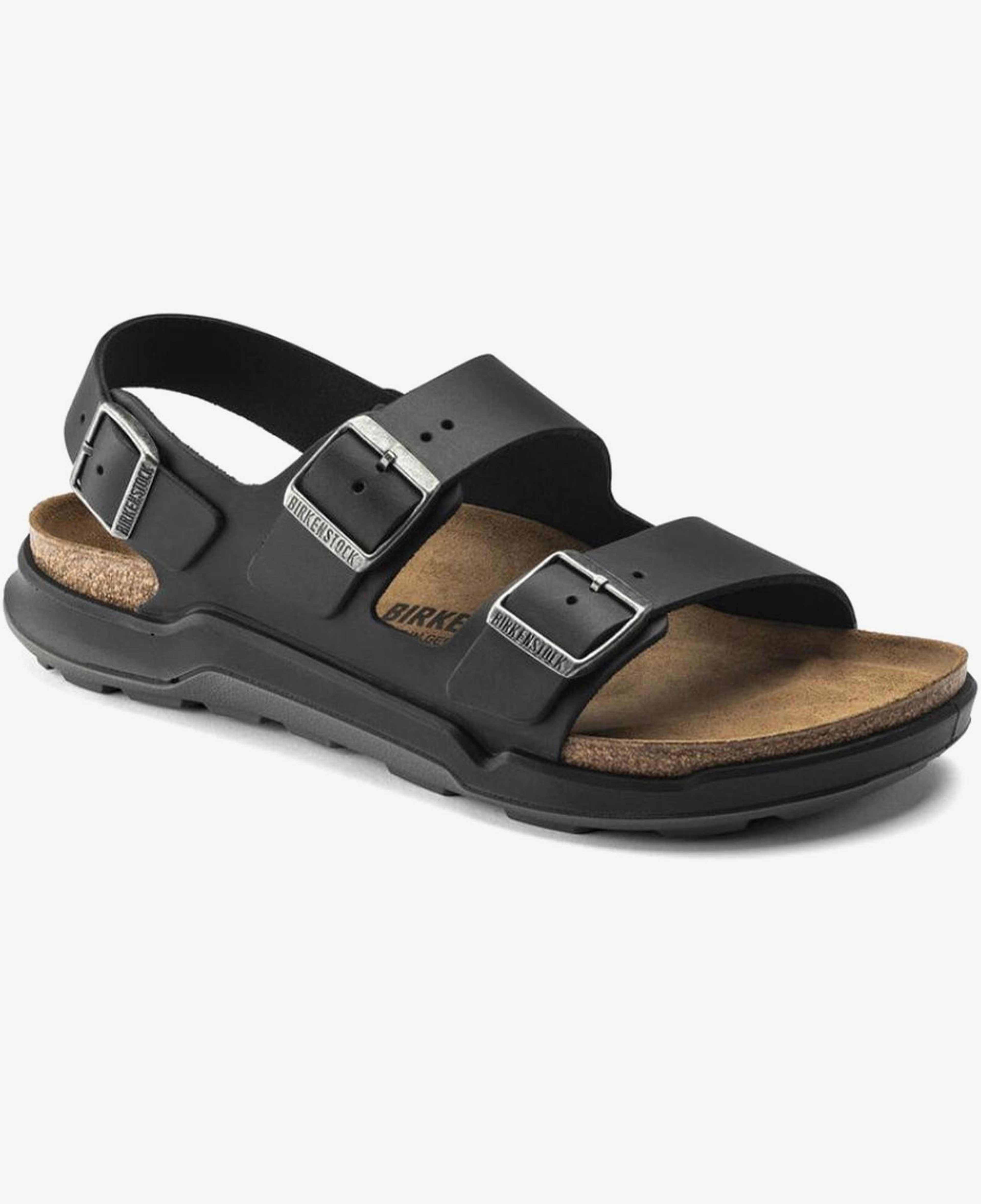Birkenstock Milano Ct Bf Artic Old Erkek Siyah Sandalet