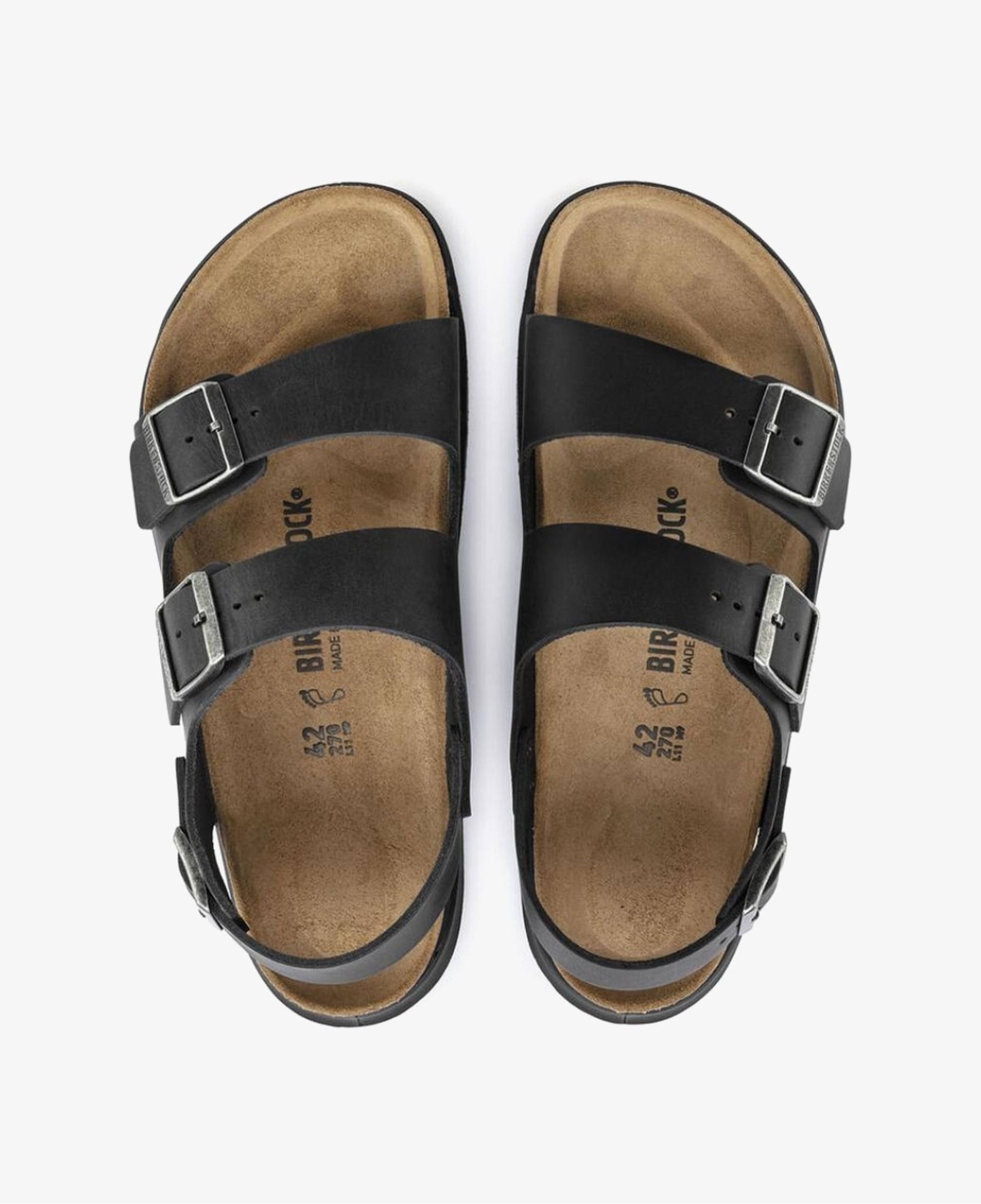 Birkenstock Milano Ct Bf Artic Old Erkek Siyah Sandalet