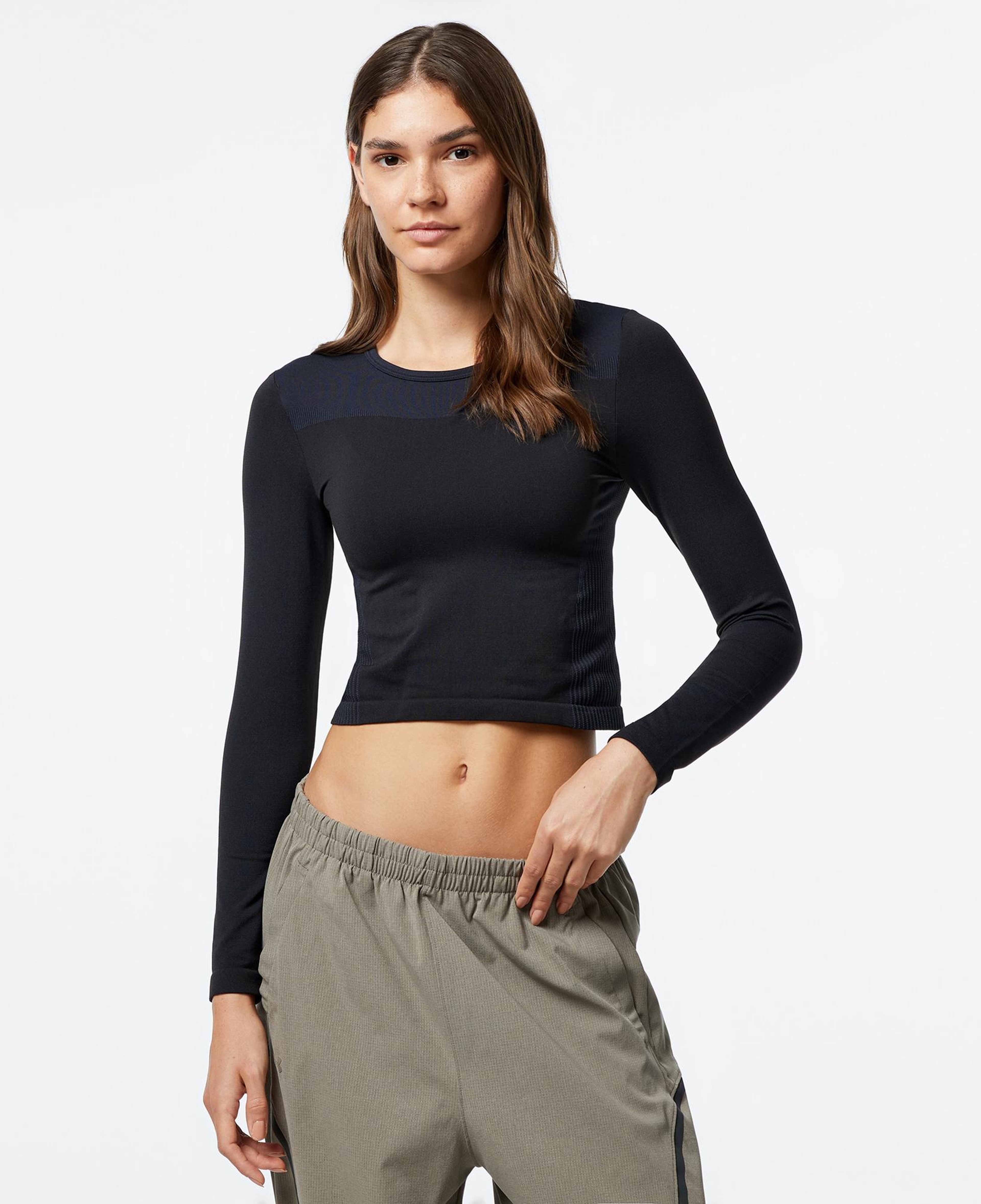 Under Armour Vanish Elite Seamless Ls Kadın Siyah T-Shirt