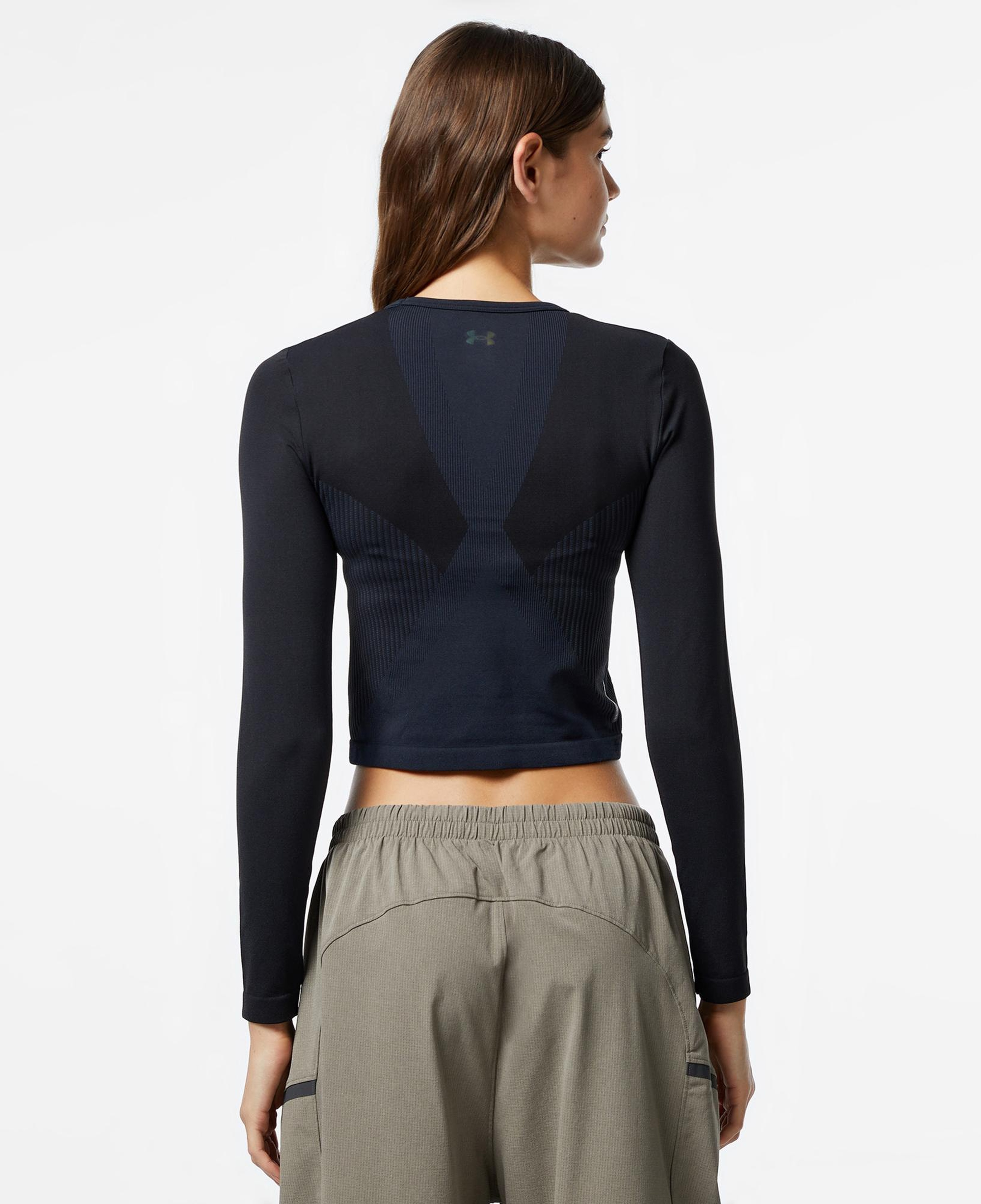 Under Armour Vanish Elite Seamless Ls Kadın Siyah T-Shirt