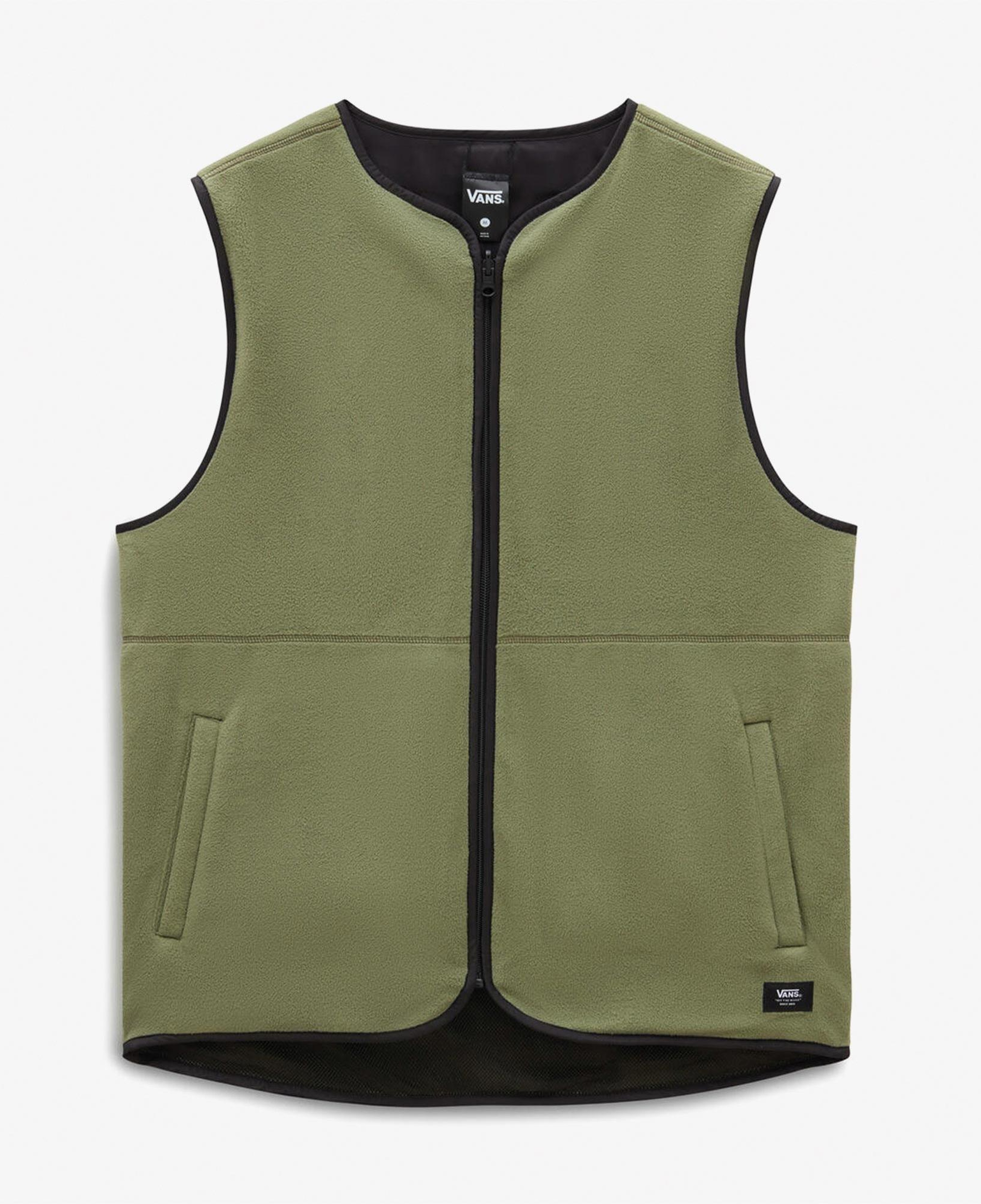 Vans Rosewood Reversible Vest Erkek Yeşil Ceket