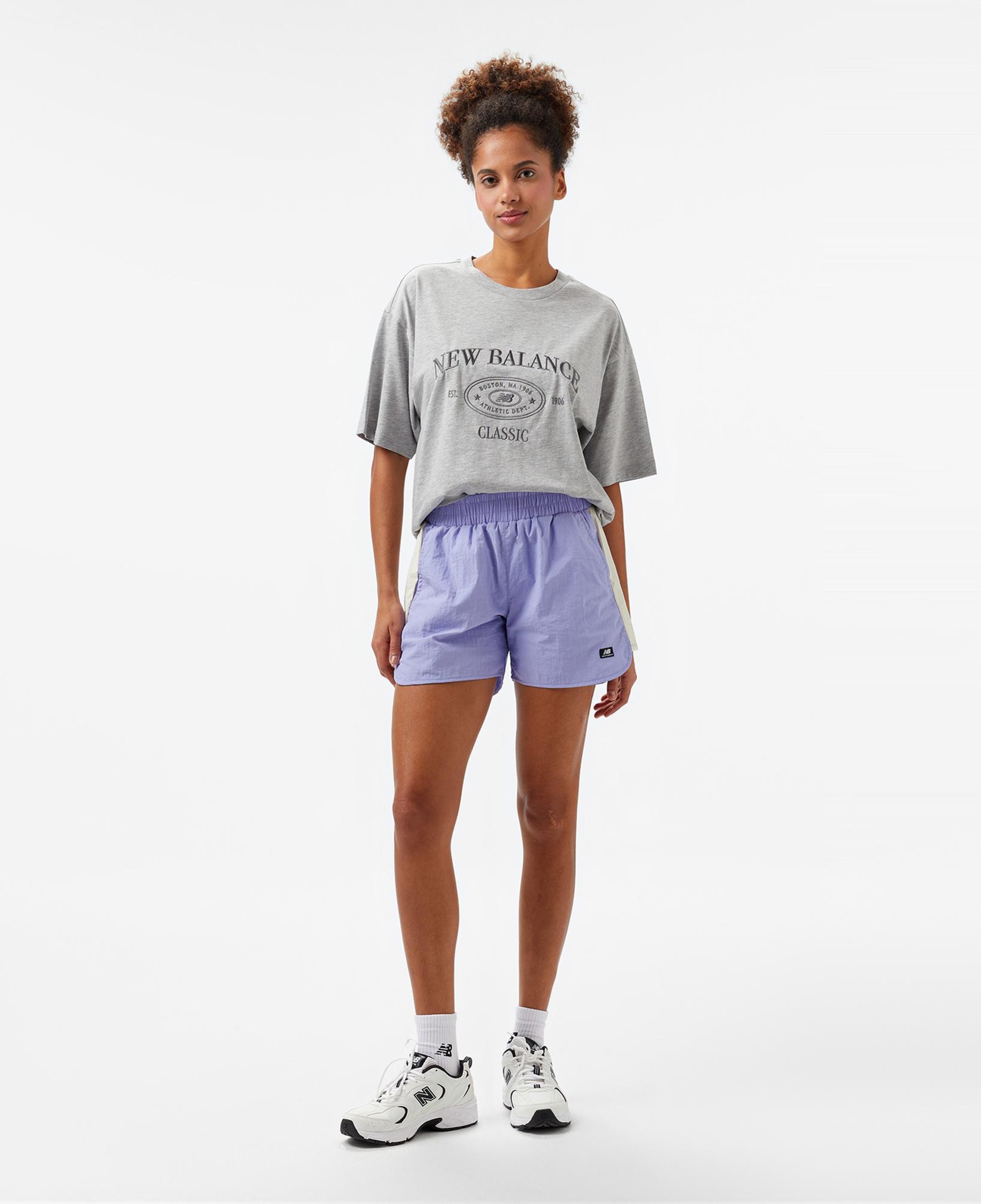 New Balance Lifestyle Erkek Gri T-Shirt