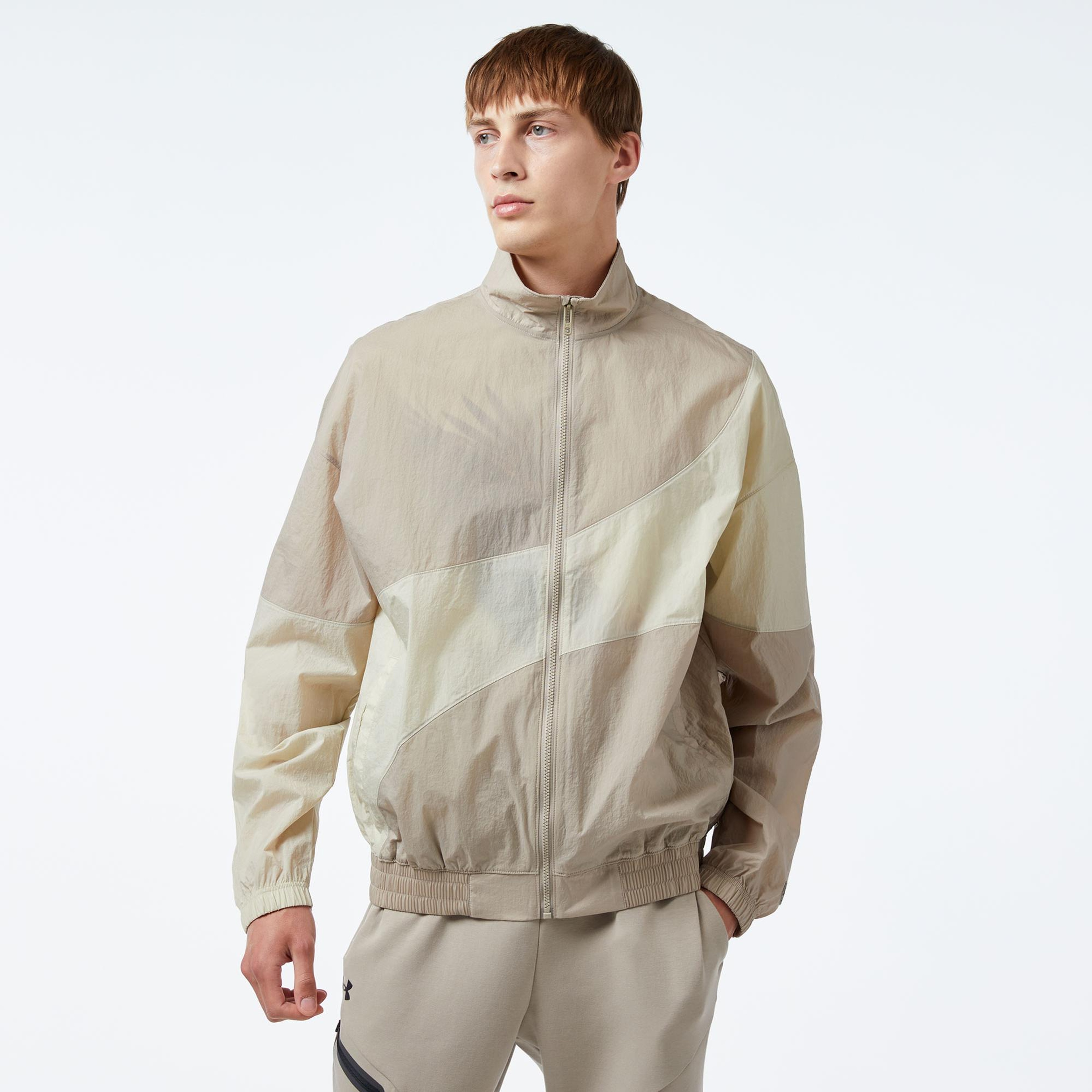 Under Armour Legacy Crinkle Kahverengi Erkek Ceket