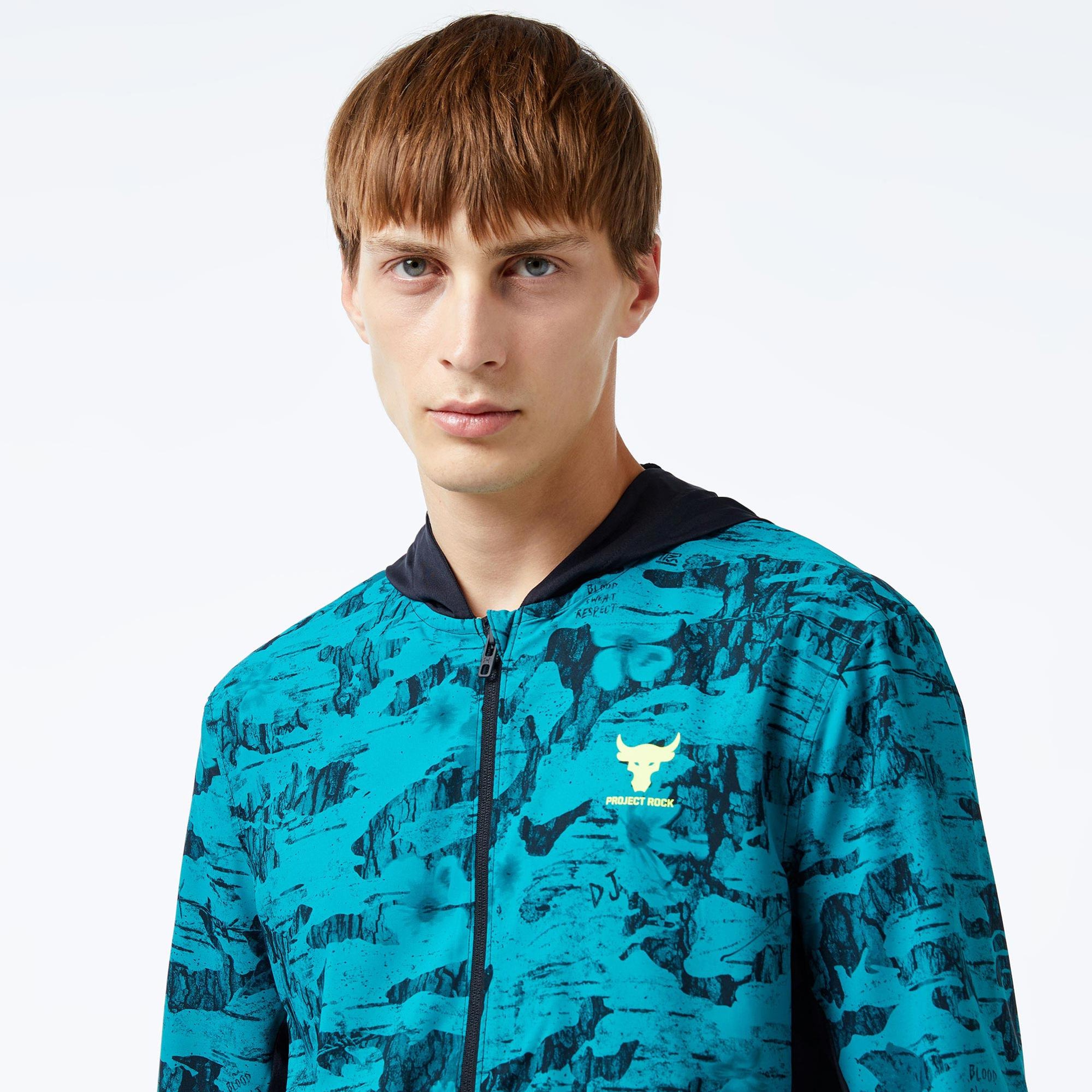 Under Armour Mavi Tide Hybrid Erkek Ceket