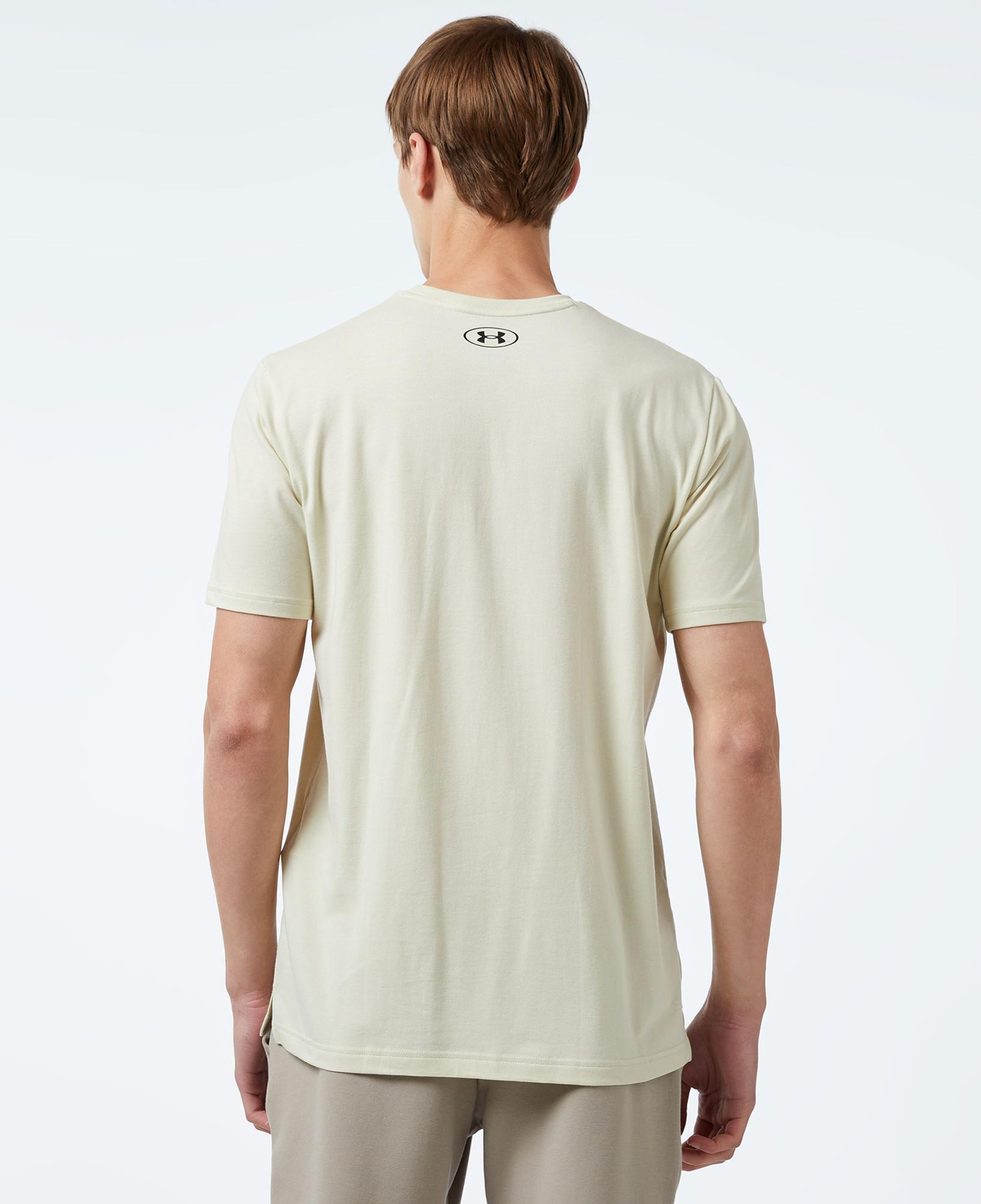 Under Armour Pjt Rck Eagle Graphic Ss Erkek Bej T-Shirt