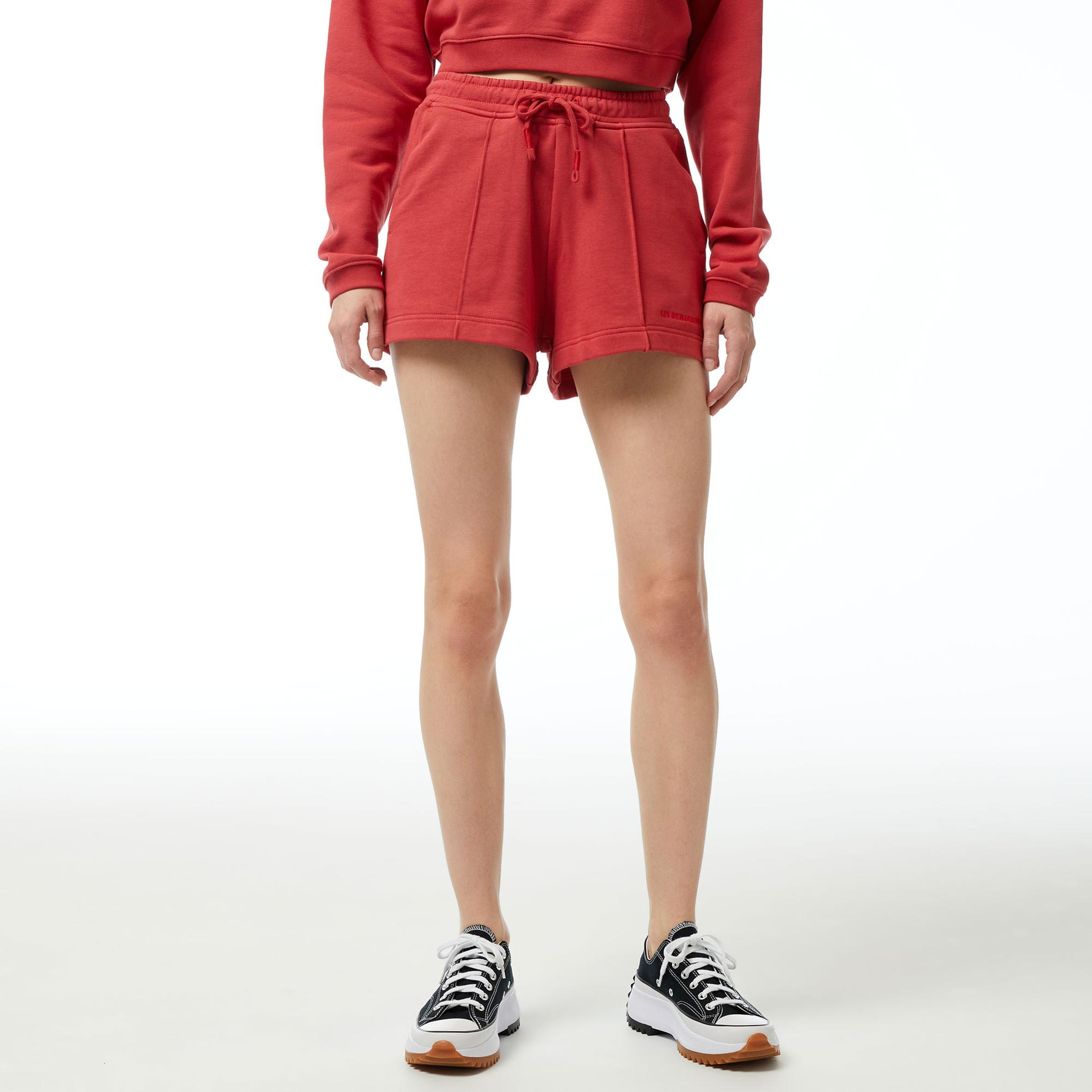 Les Benjamins 304 Kadın Kırmızı Şort
