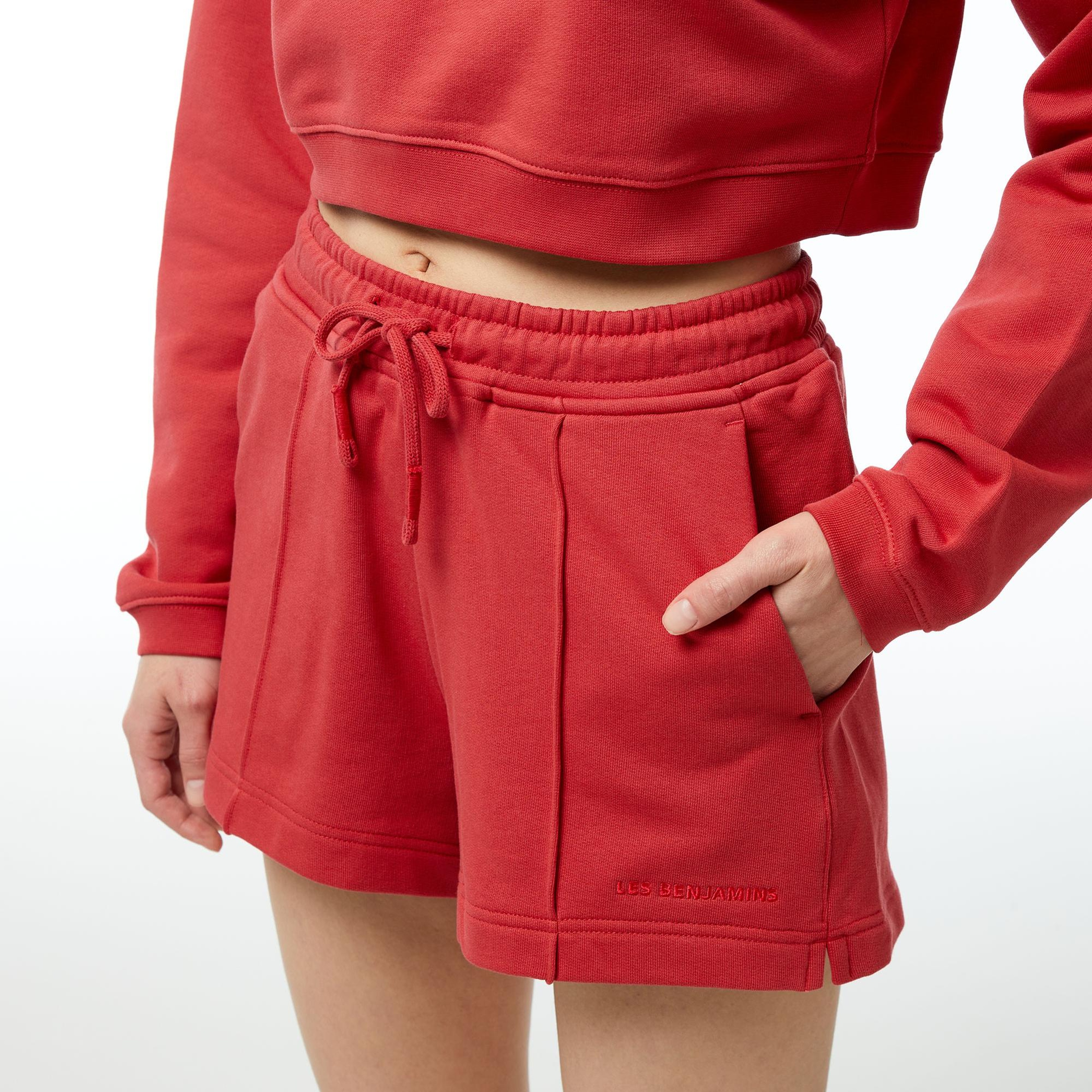 Les Benjamins 304 Kadın Kırmızı Şort