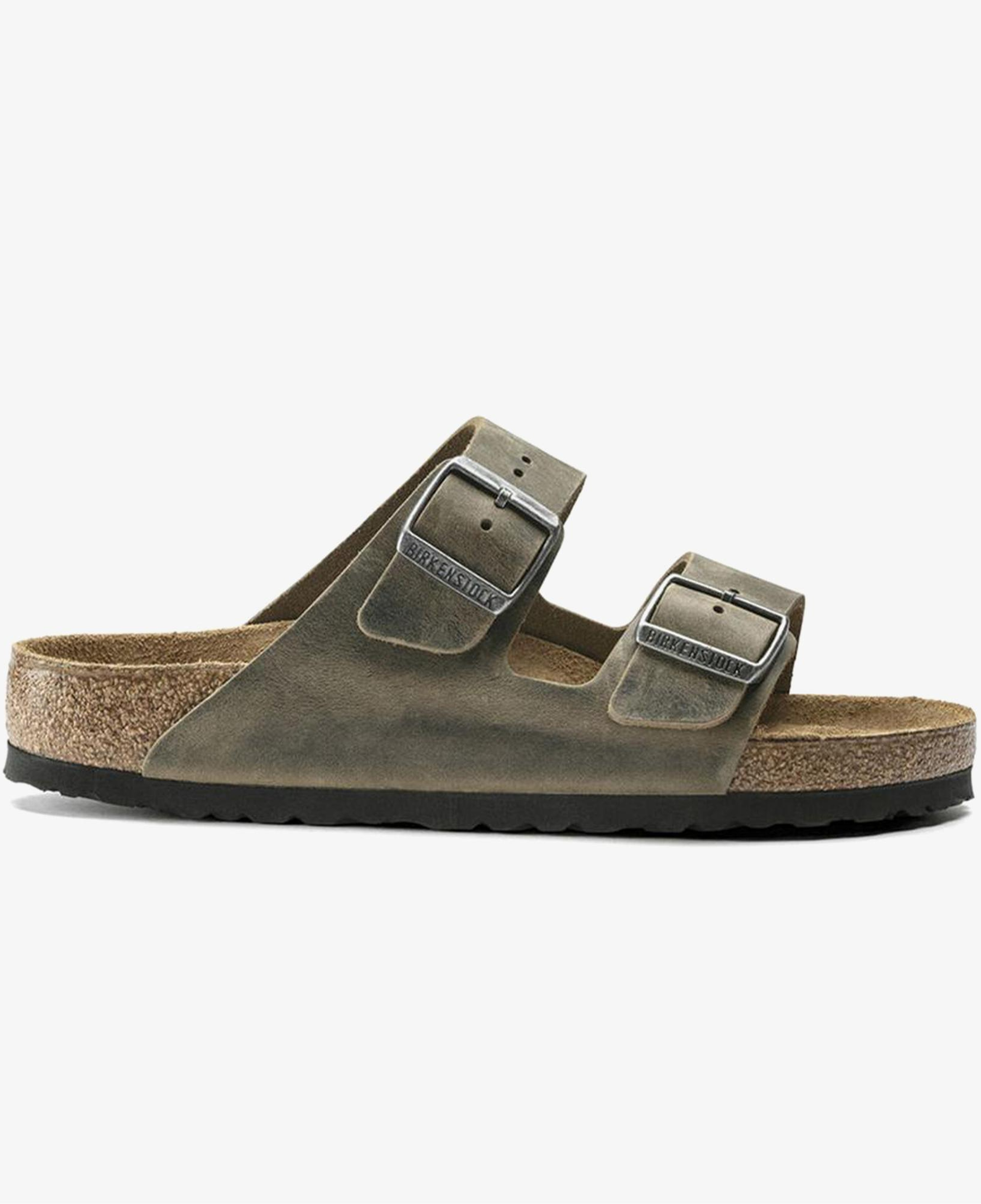Birkenstock Arizona Sfb Leoi Erkek Haki Terlik
