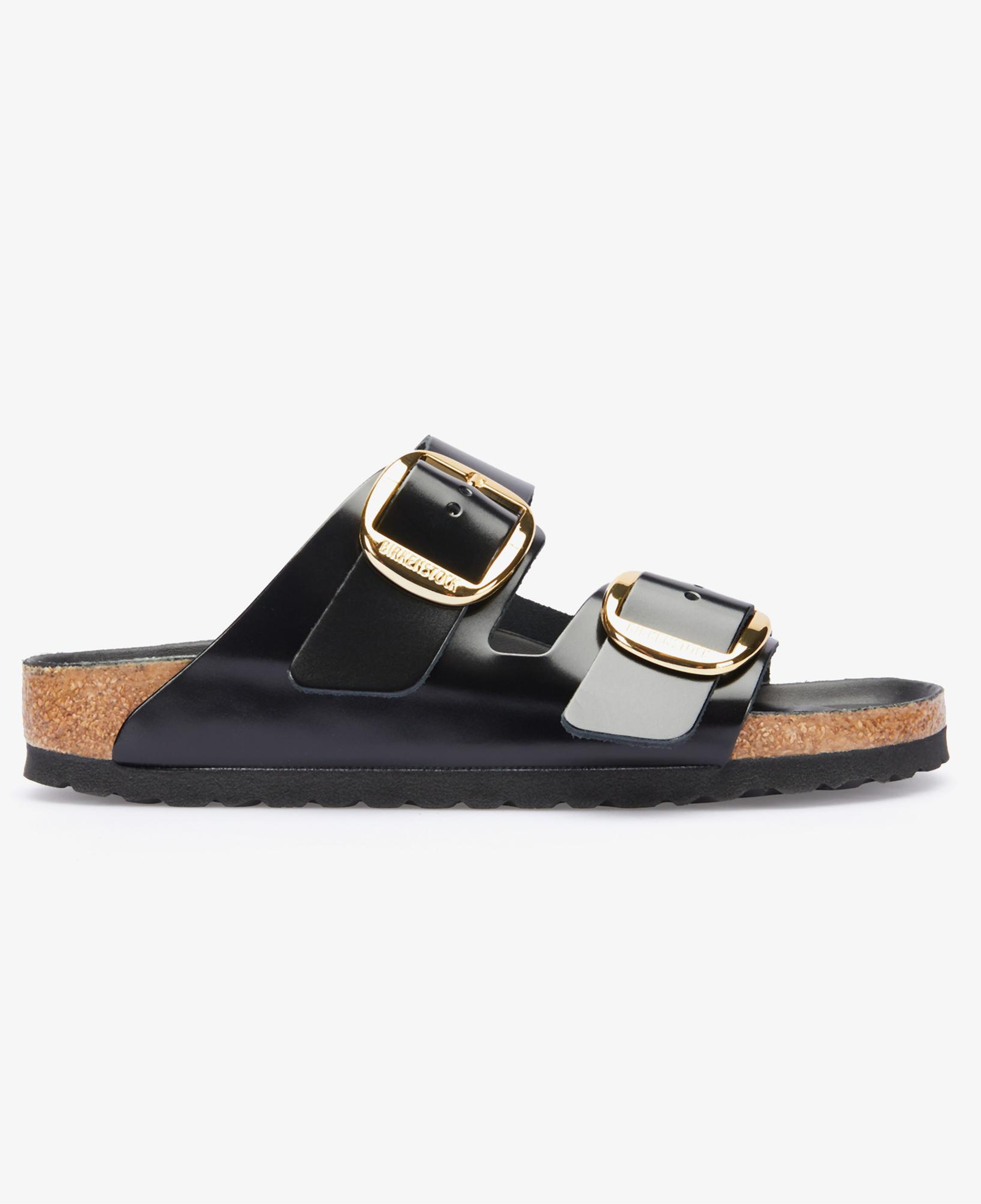 Birkenstock Arizona Big Buckle Nl High Shine Kadın Siyah Terlik