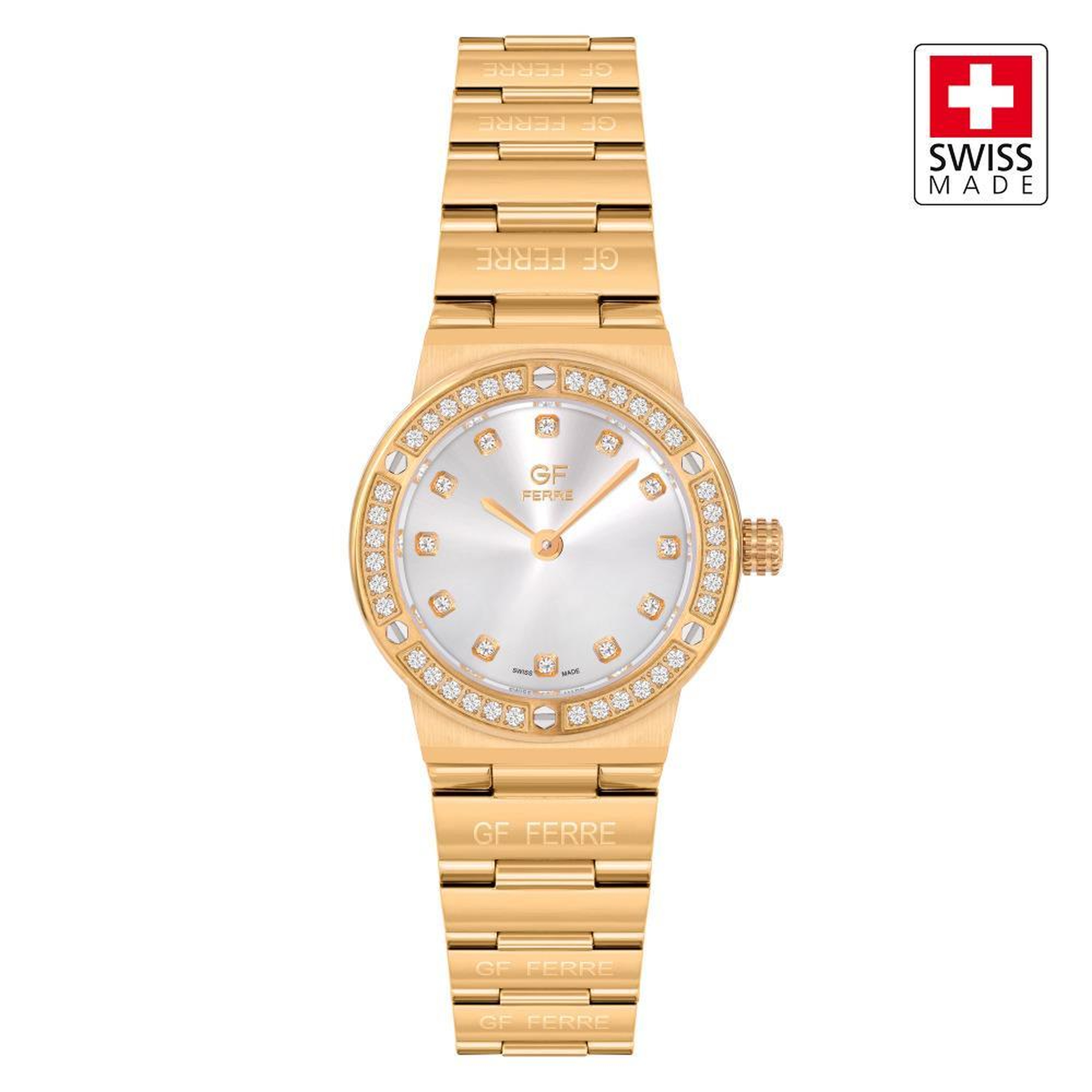 GF FERRE GFGP8087L Kadın Kol Saati Altın