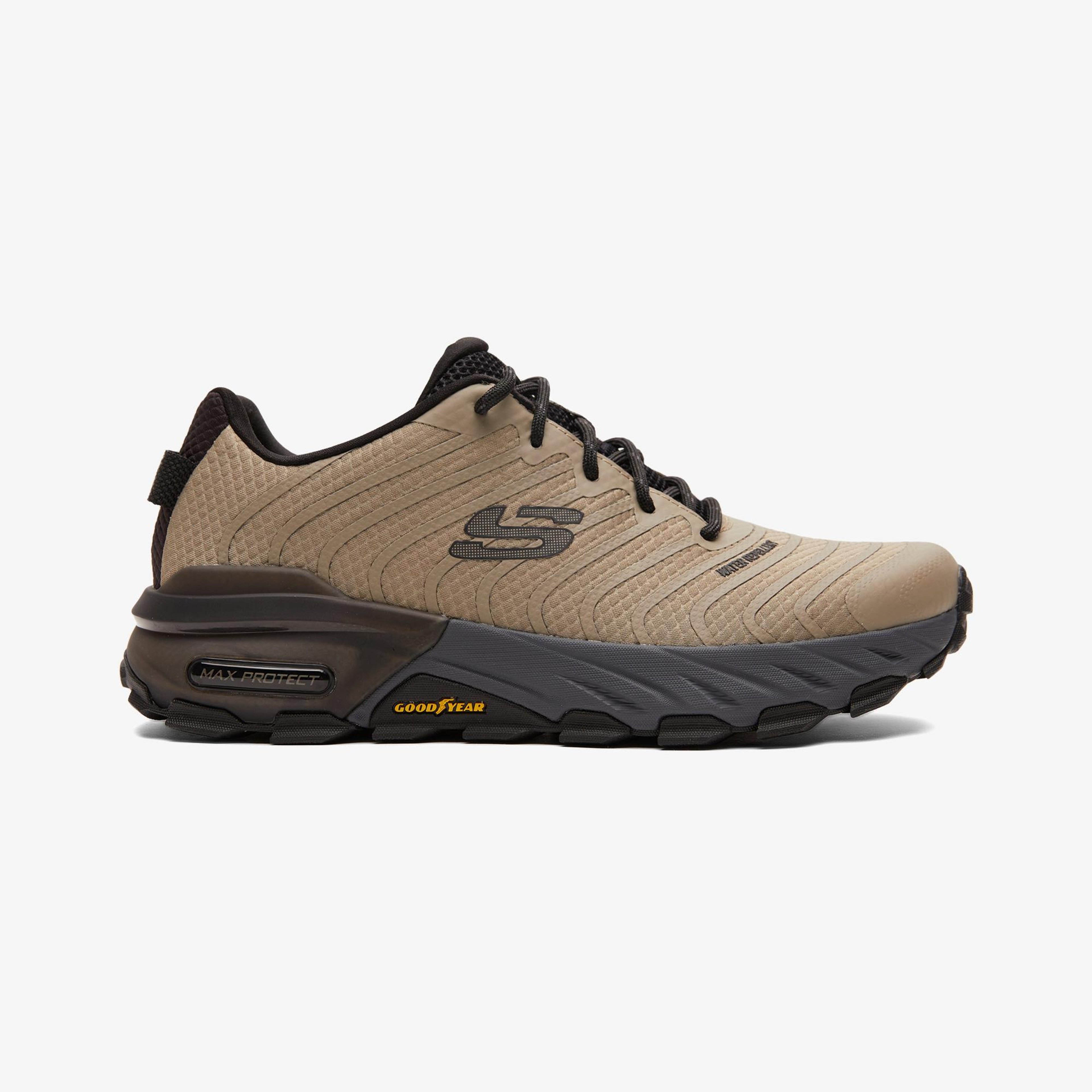Skechers Max Protect Unisex Bej Spor Ayakkabı