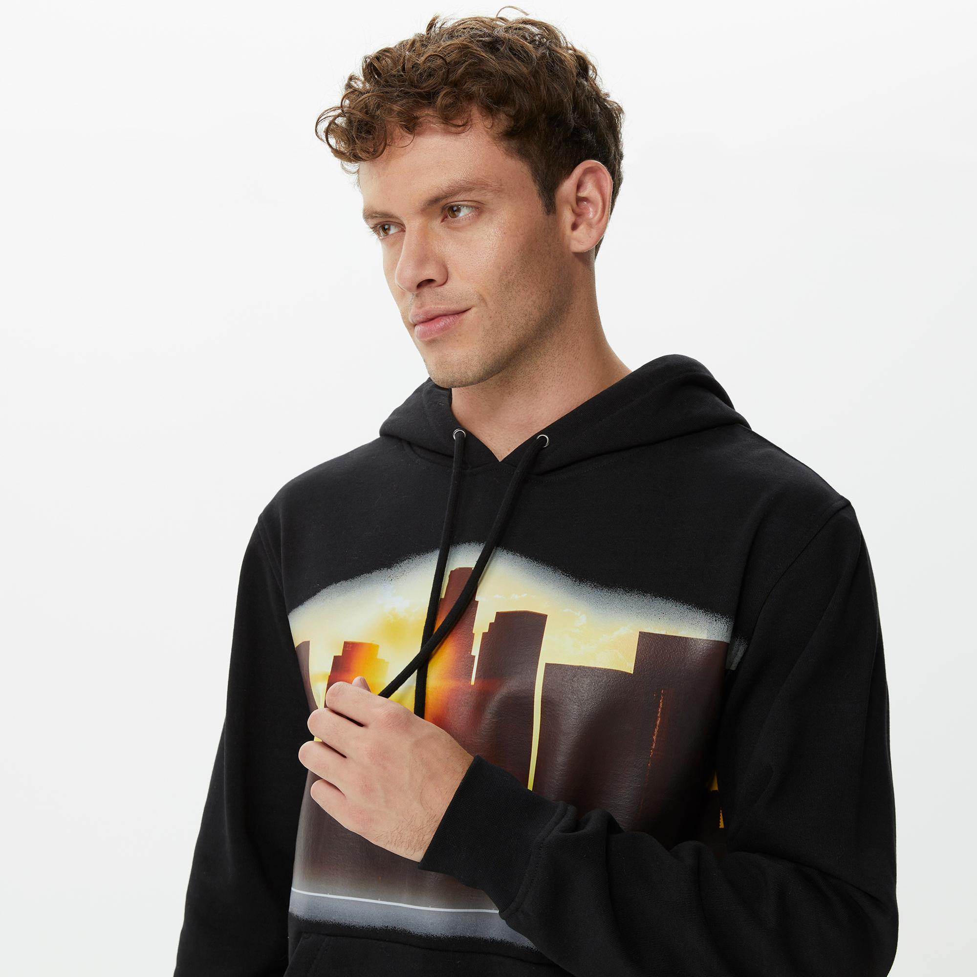 The Hundreds Skyline Erkek Siyah Hoodie