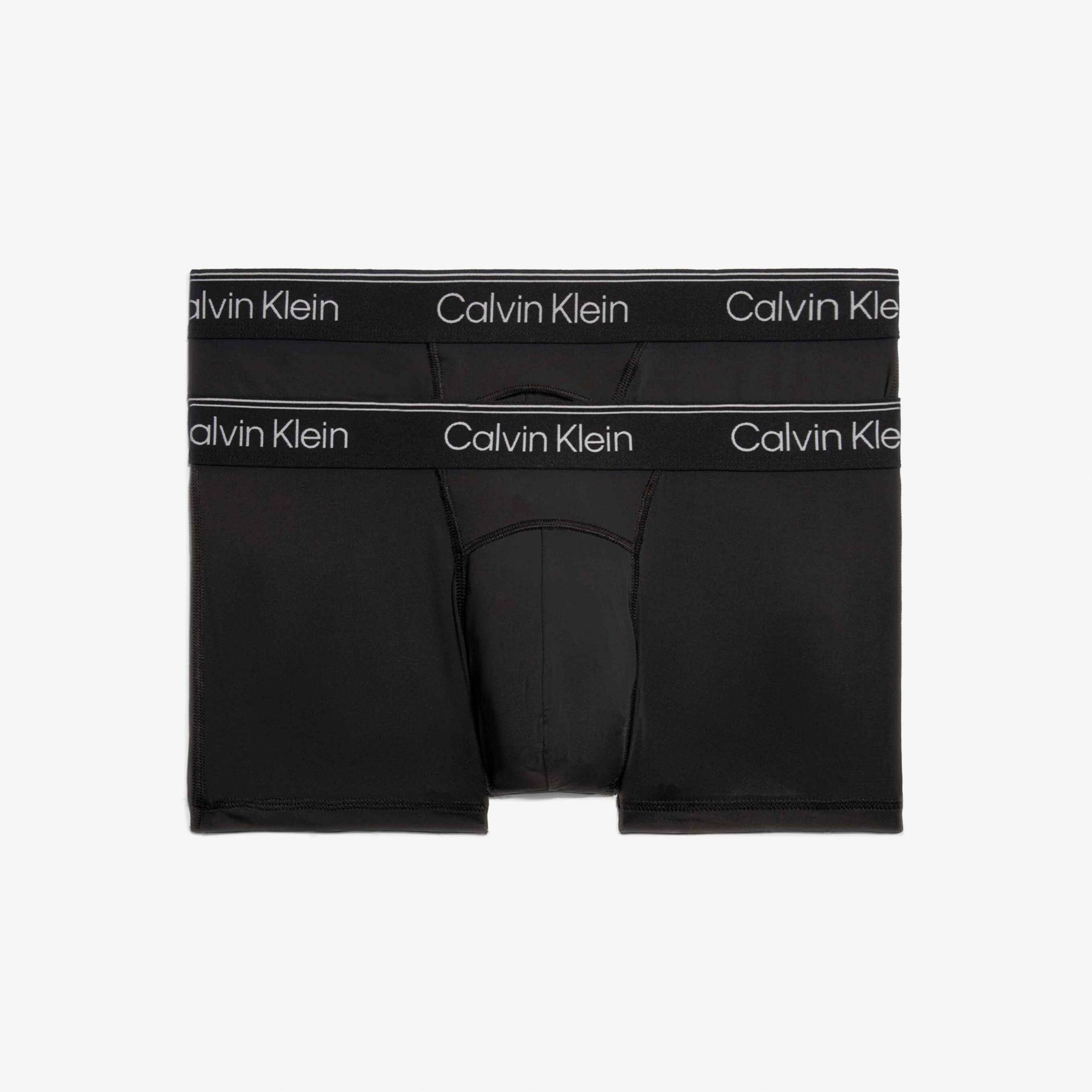 Calvin Klein Low Rise Trunk 2'li Erkek Siyah Boxer
