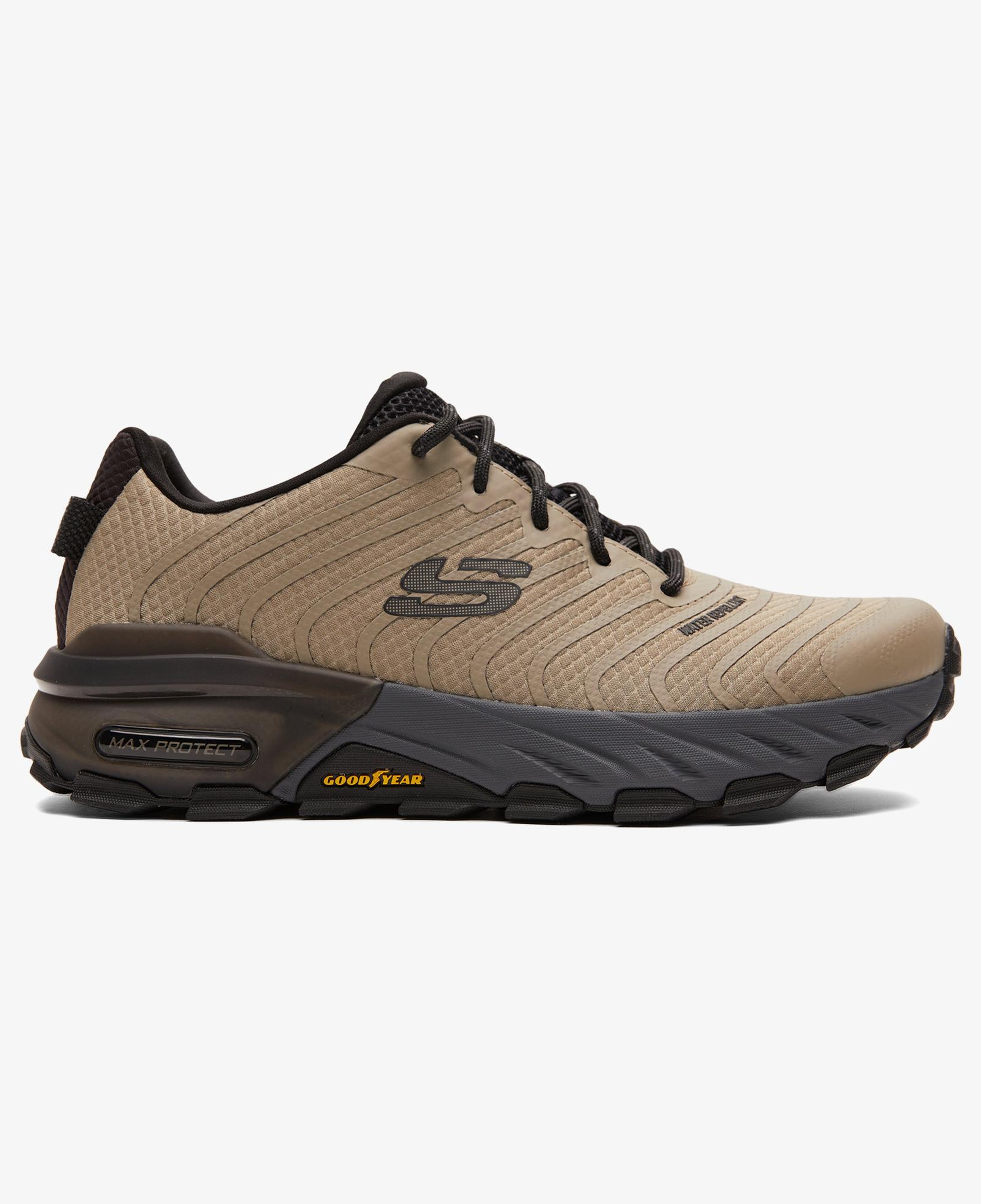 Skechers Max Protect Unisex Bej Spor Ayakkabı