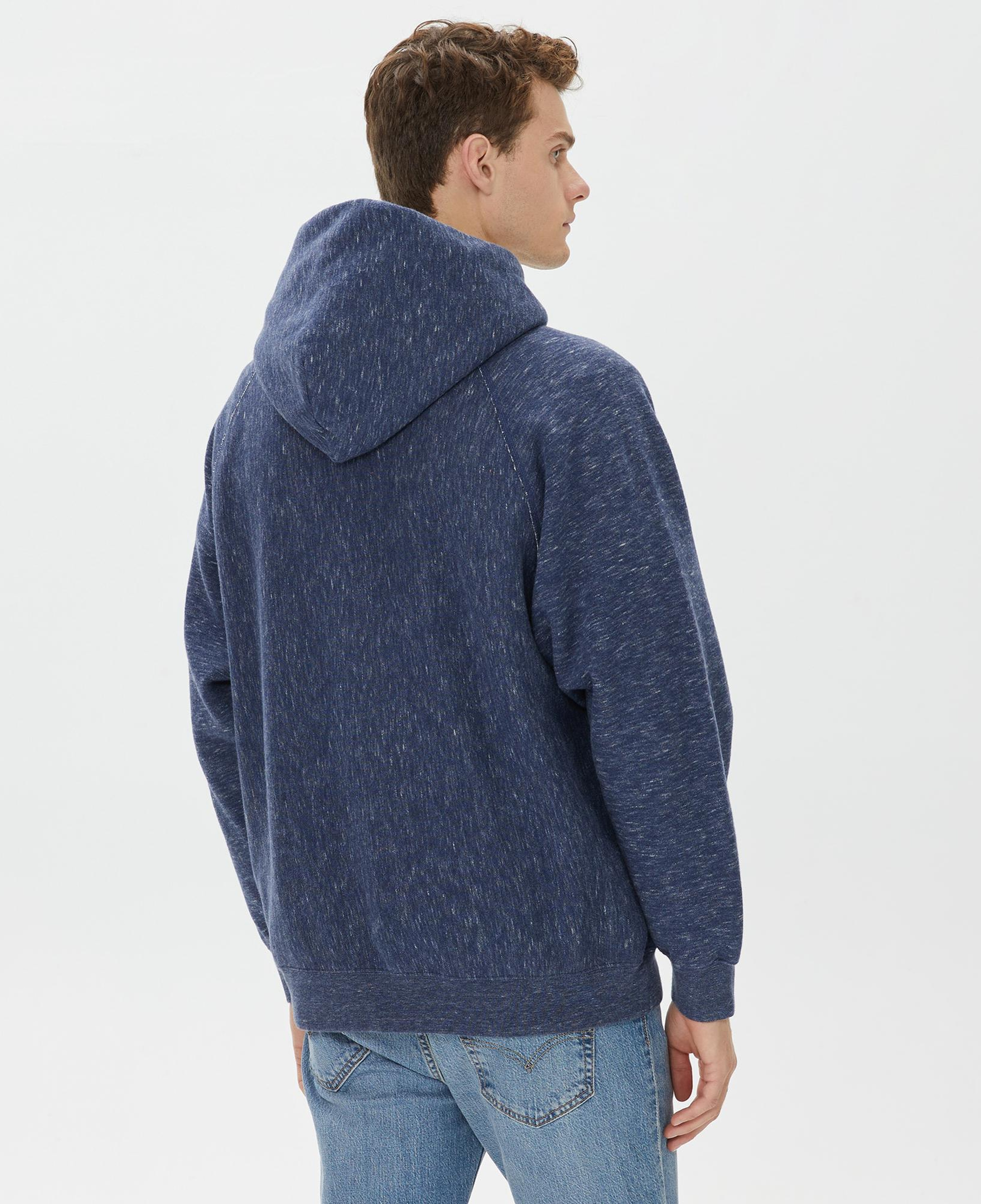 Champion Hooded Erkek Lacivert Sweatshirt