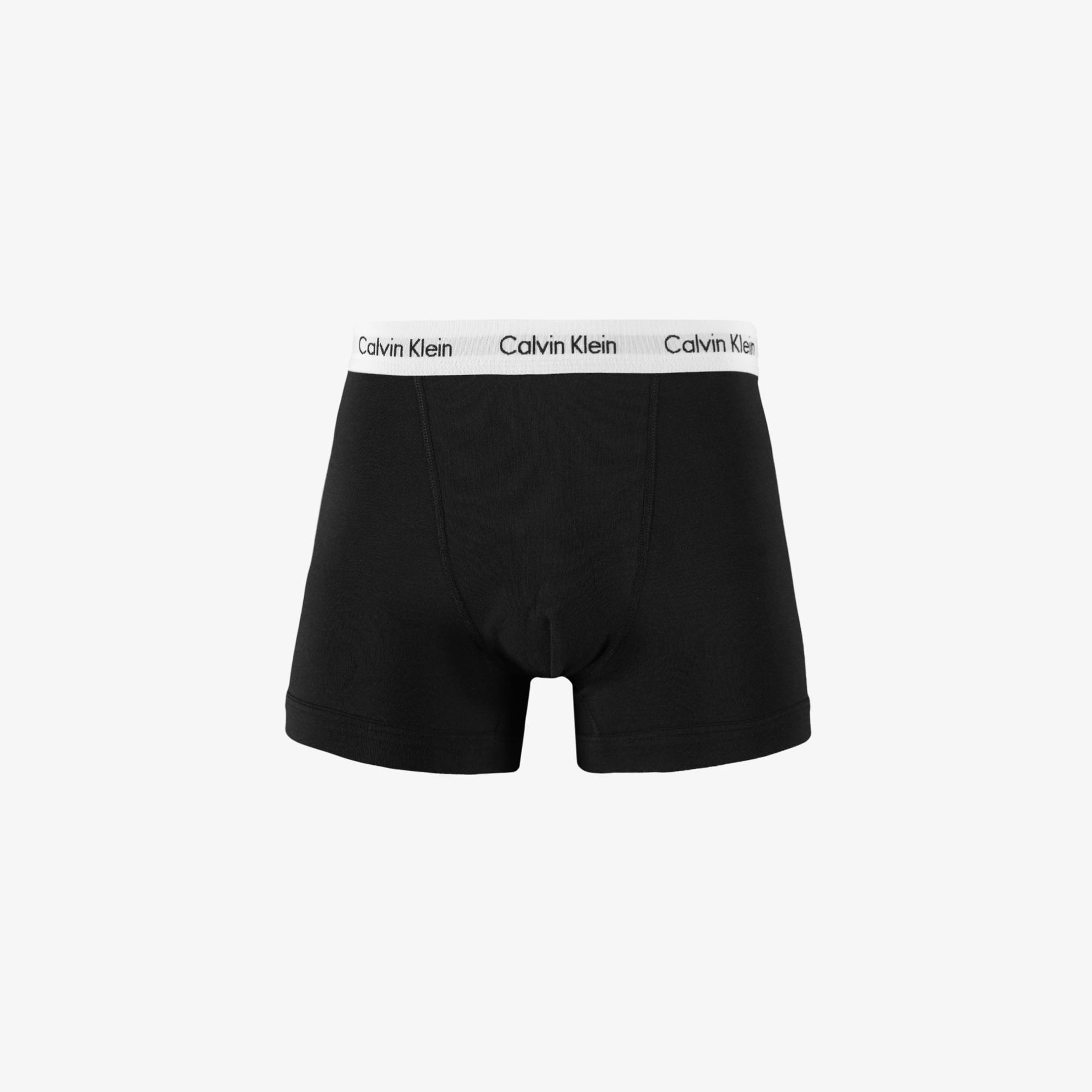 Calvin Klein Classic 3'lü Erkek Siyah/Beyaz/Gri Boxer