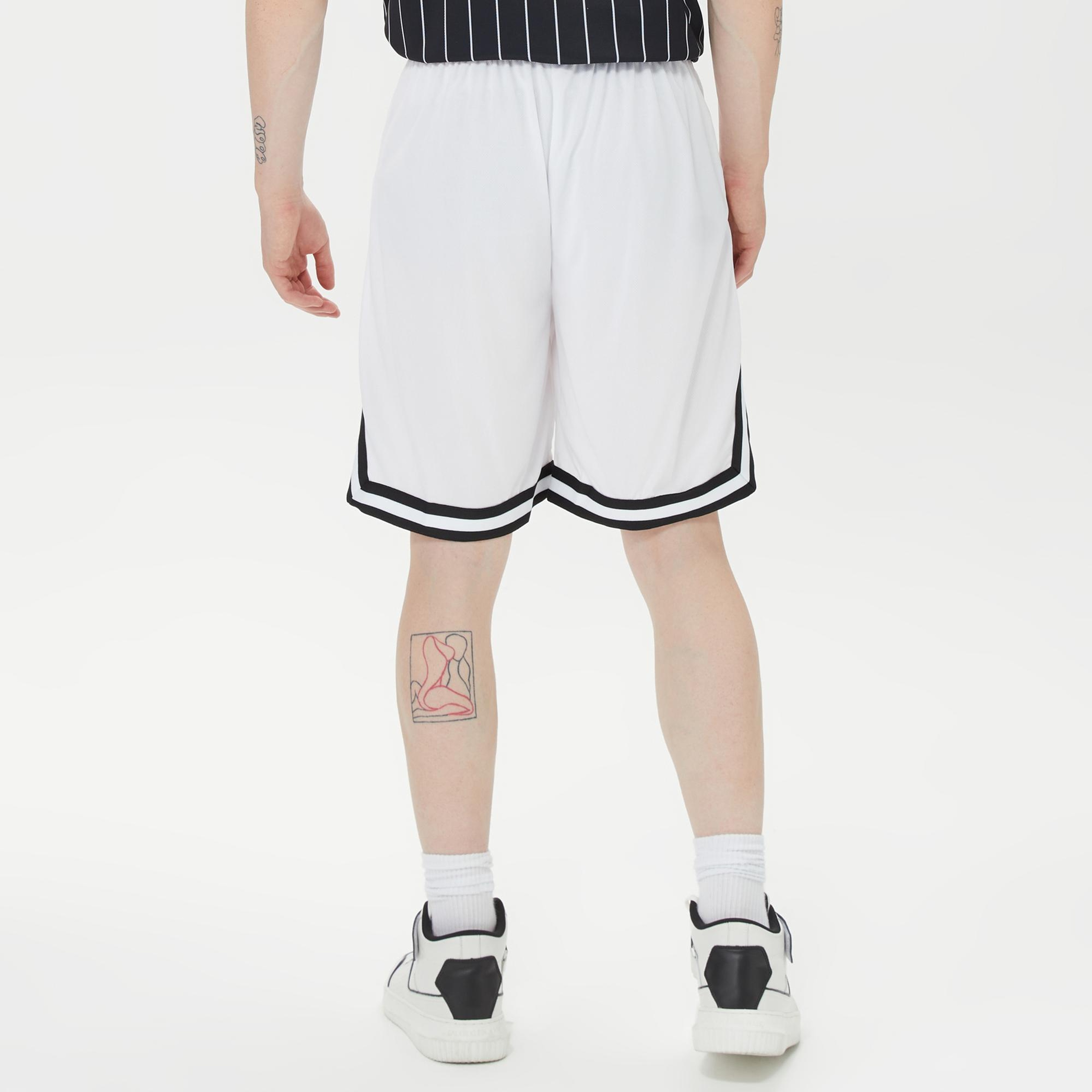 Karl Kani Signature Erkek Beyaz Şort