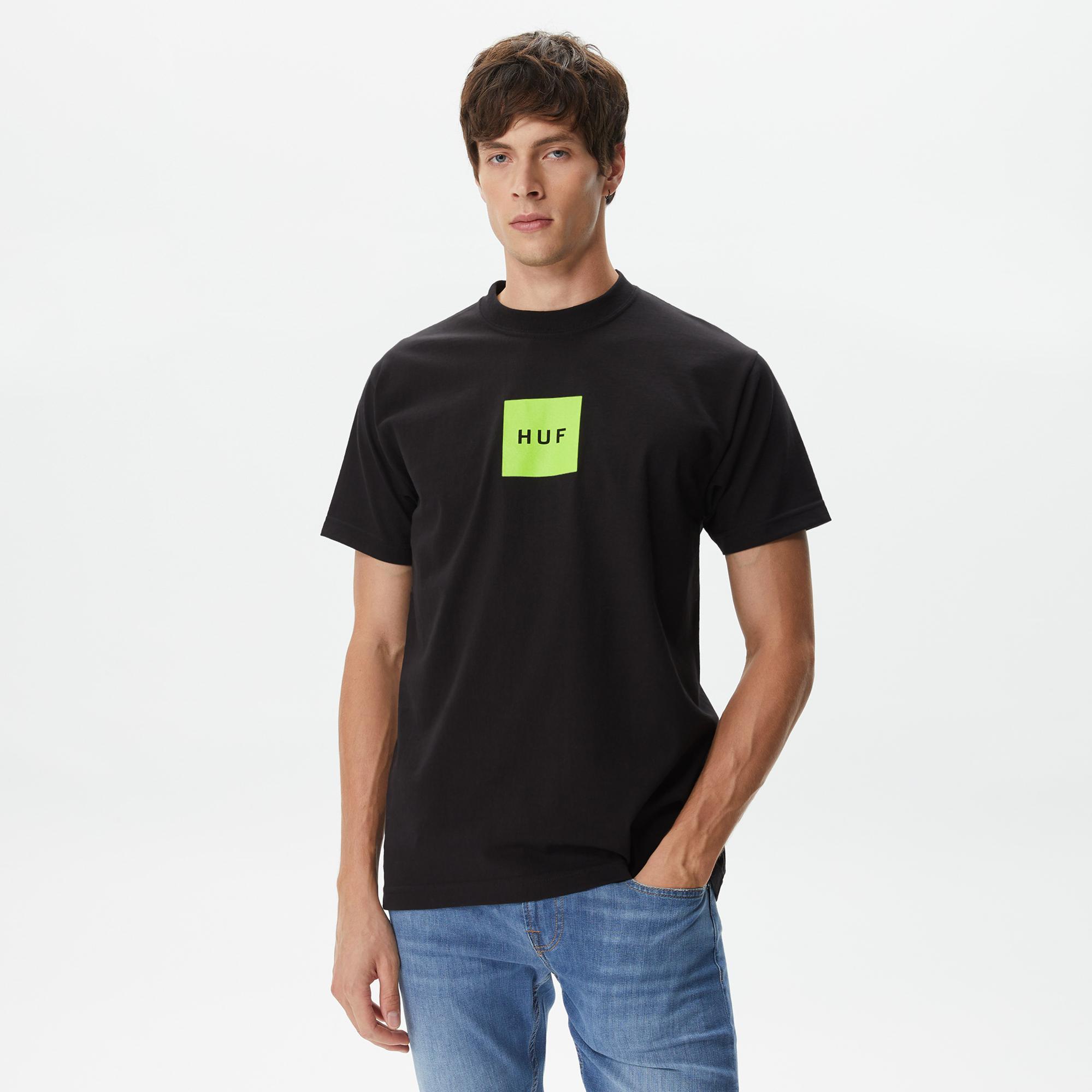 Huf Set Box Erkek Siyah T-Shirt