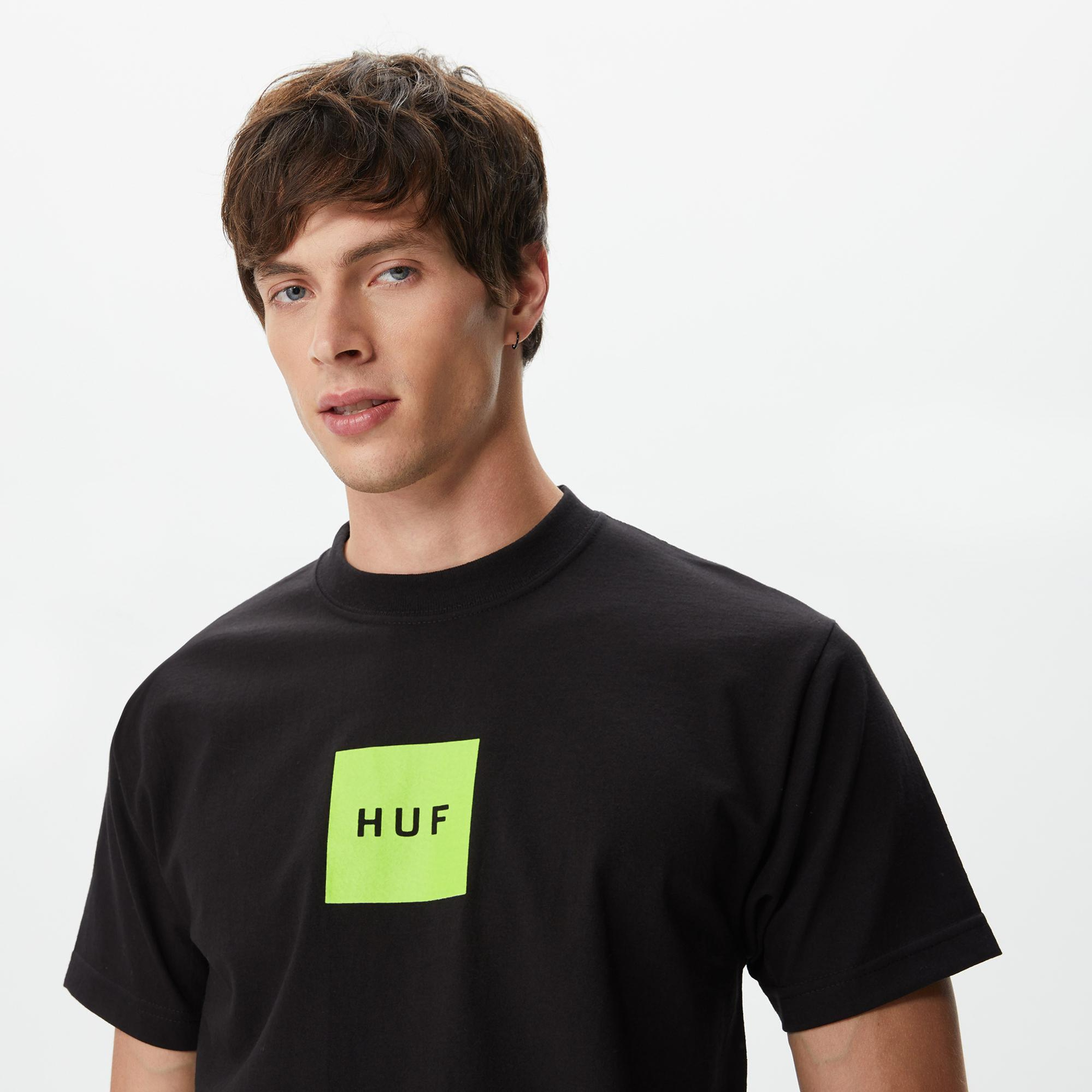 Huf Set Box Erkek Siyah T-Shirt