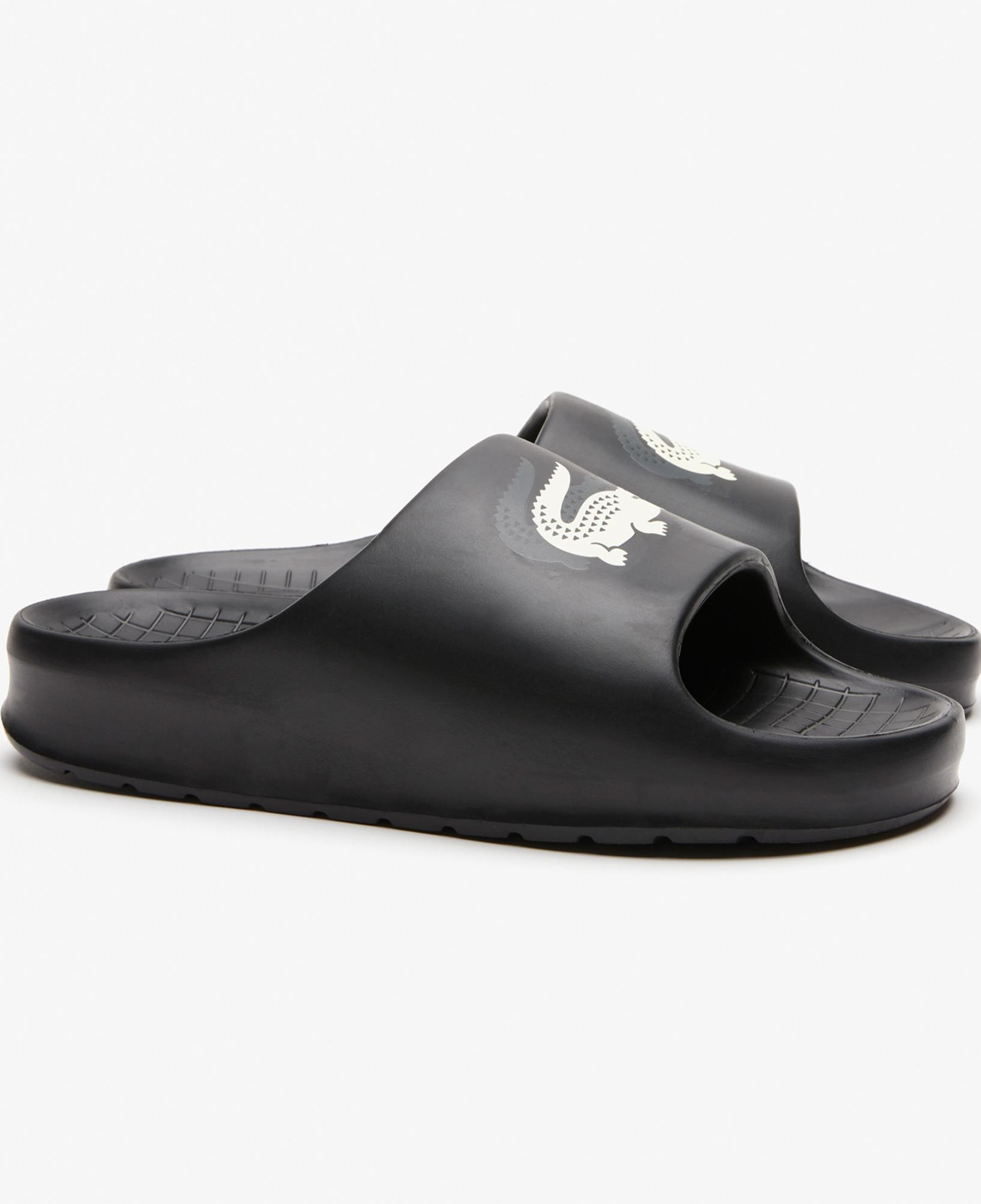 Lacoste Serve Slide 2.0 Erkek Siyah Terlik