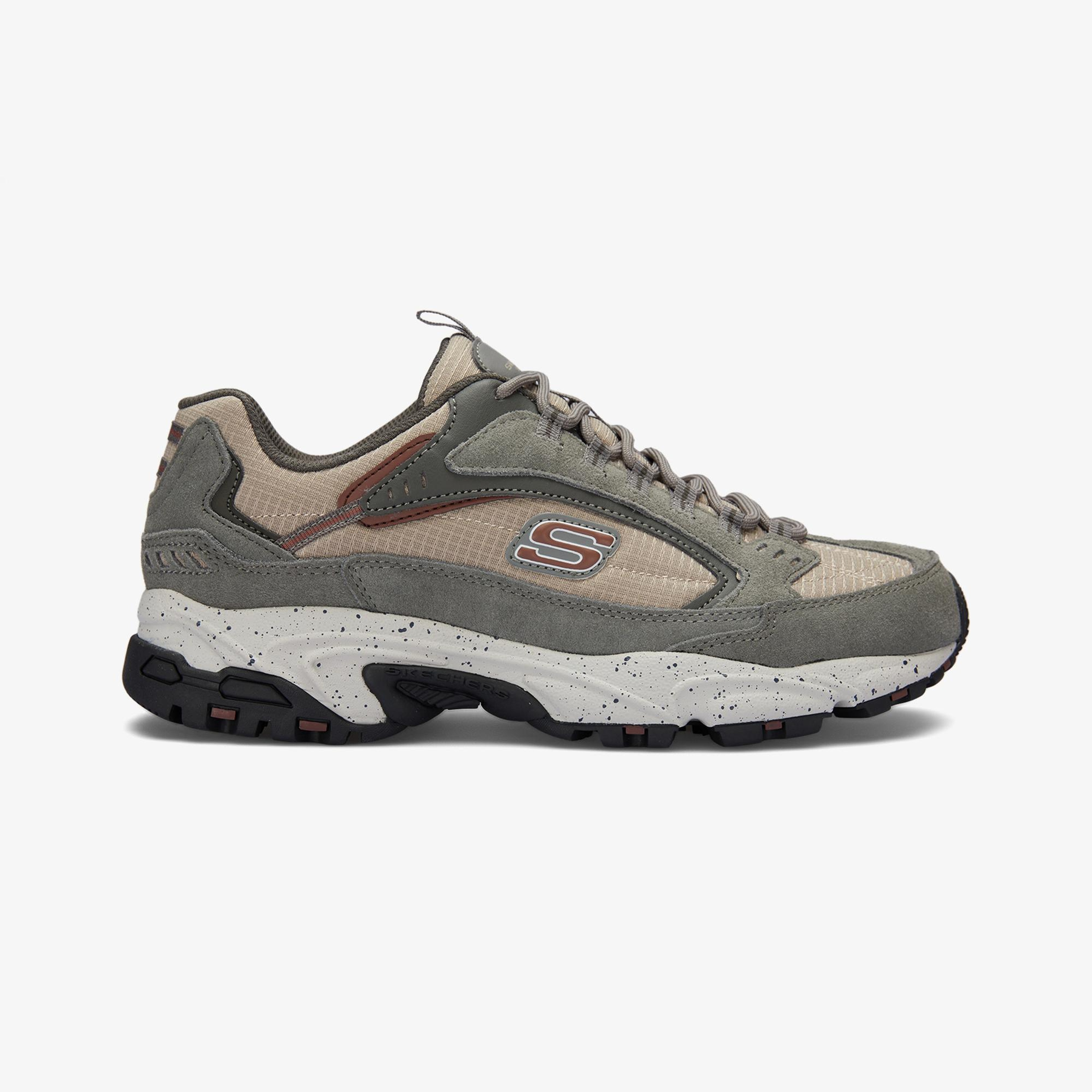 Skechers Stamina Erkek Gri Spor Ayakkabı