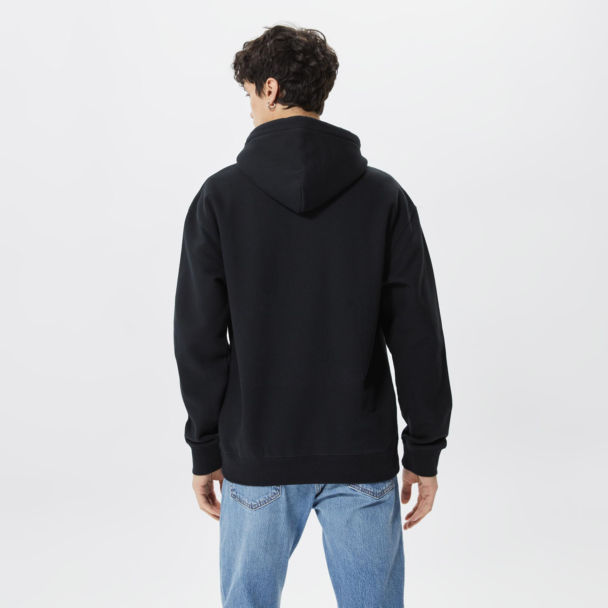 Huf Three Hundred Erkek Siyah Hoodie