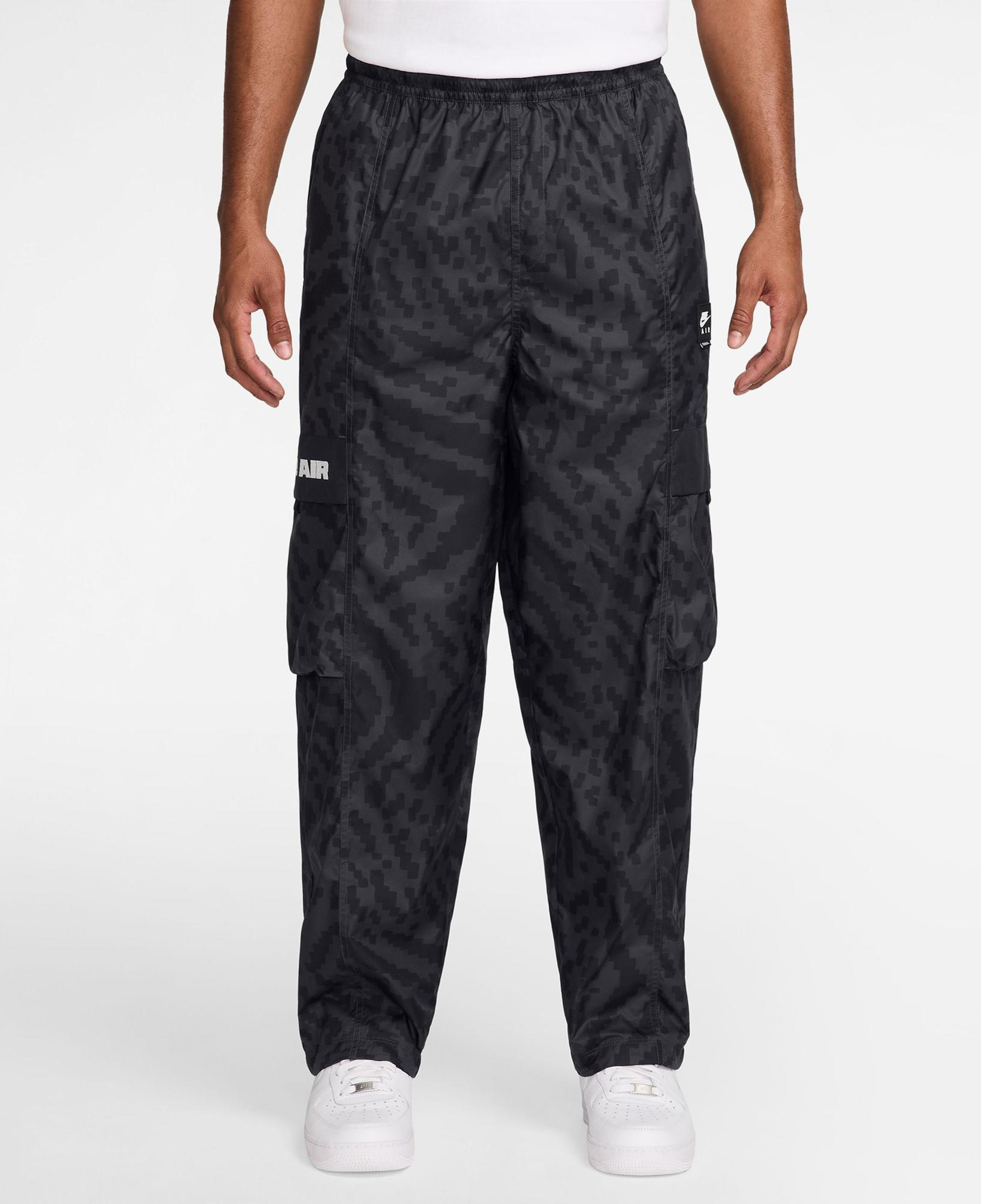 Nike Air Woven Cargo Erkek Siyah Eşofman Altı