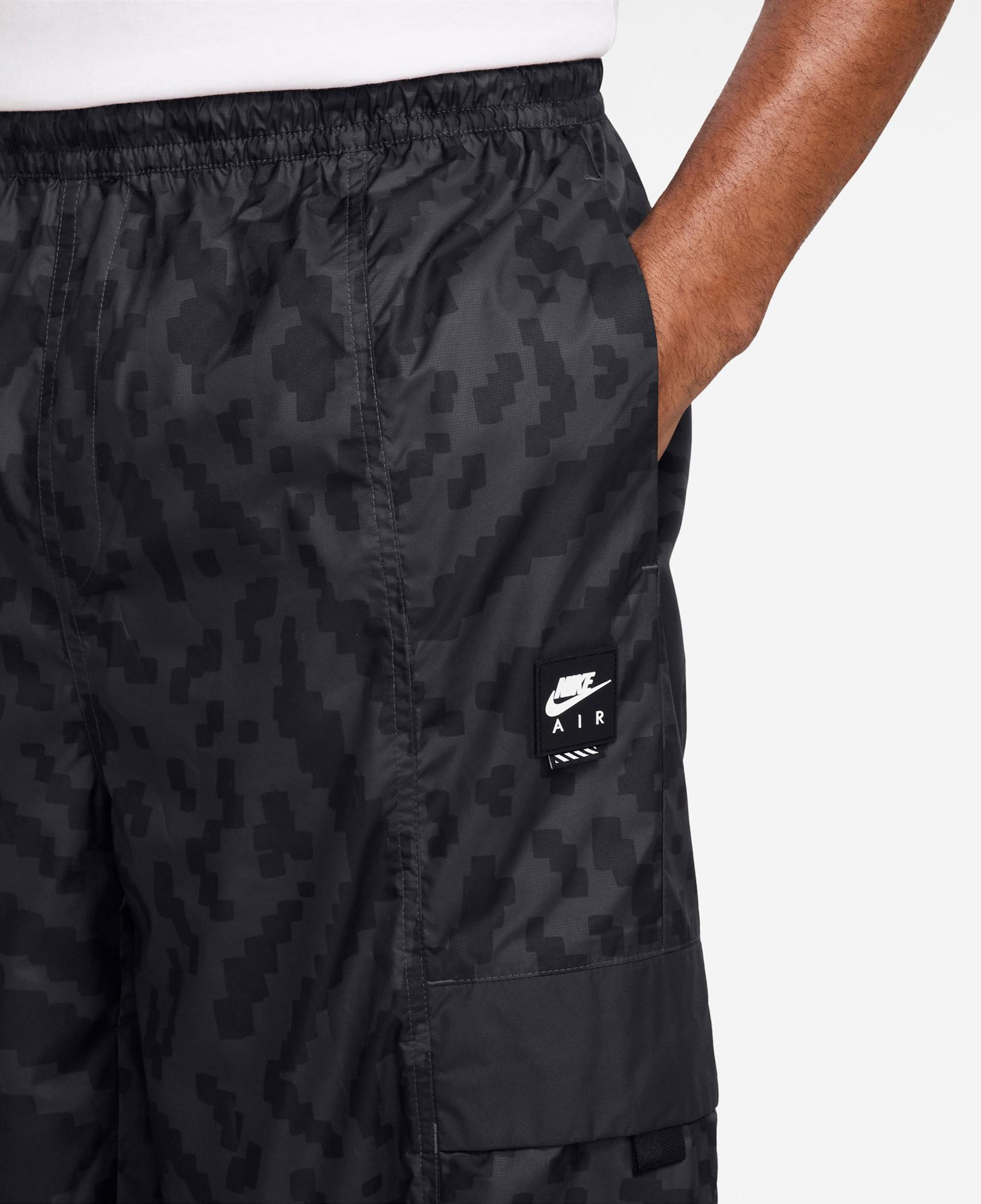 Nike Air Woven Cargo Erkek Siyah Eşofman Altı