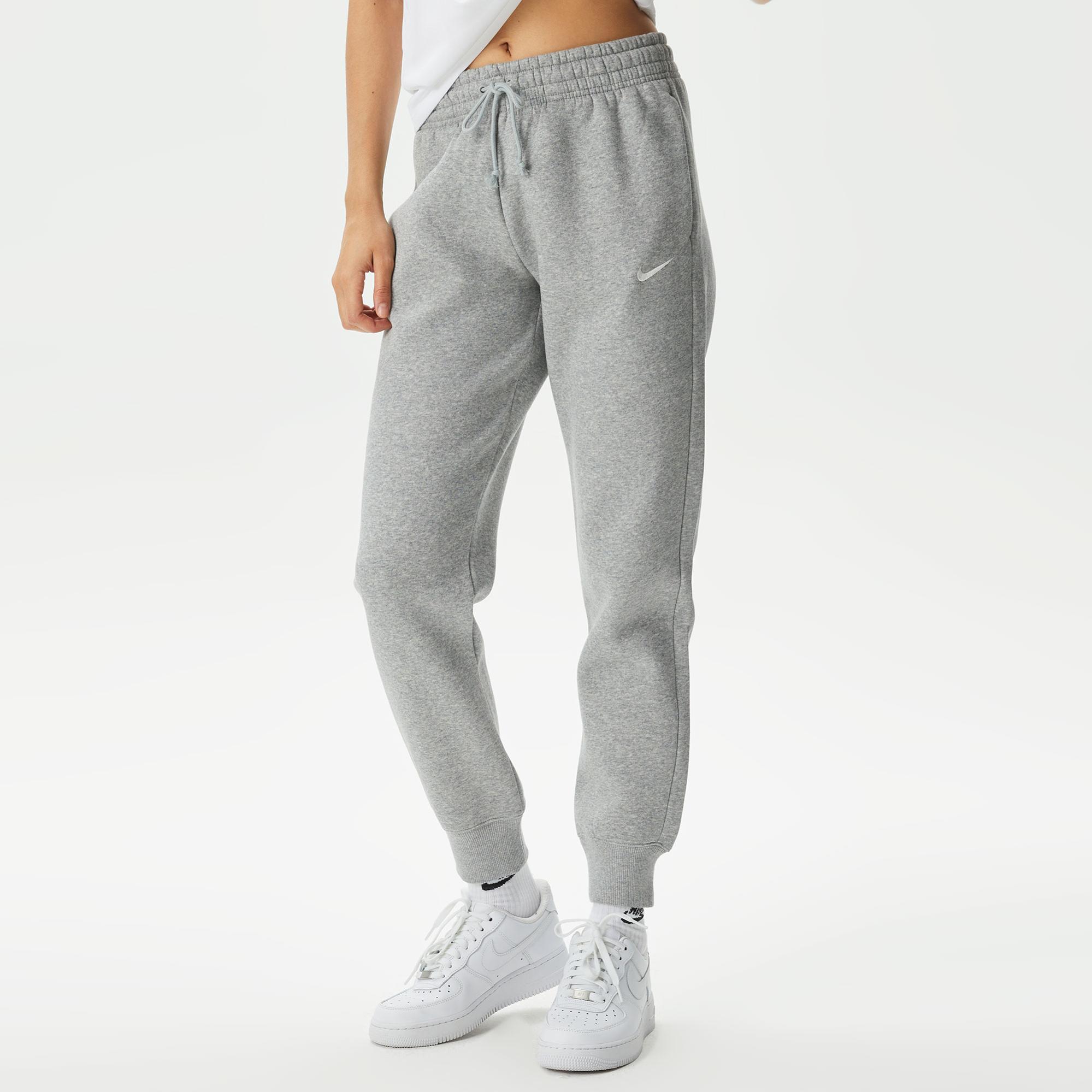 Nike Sportswear Phoenix Fleece Kadın Gri Eşofman Altı