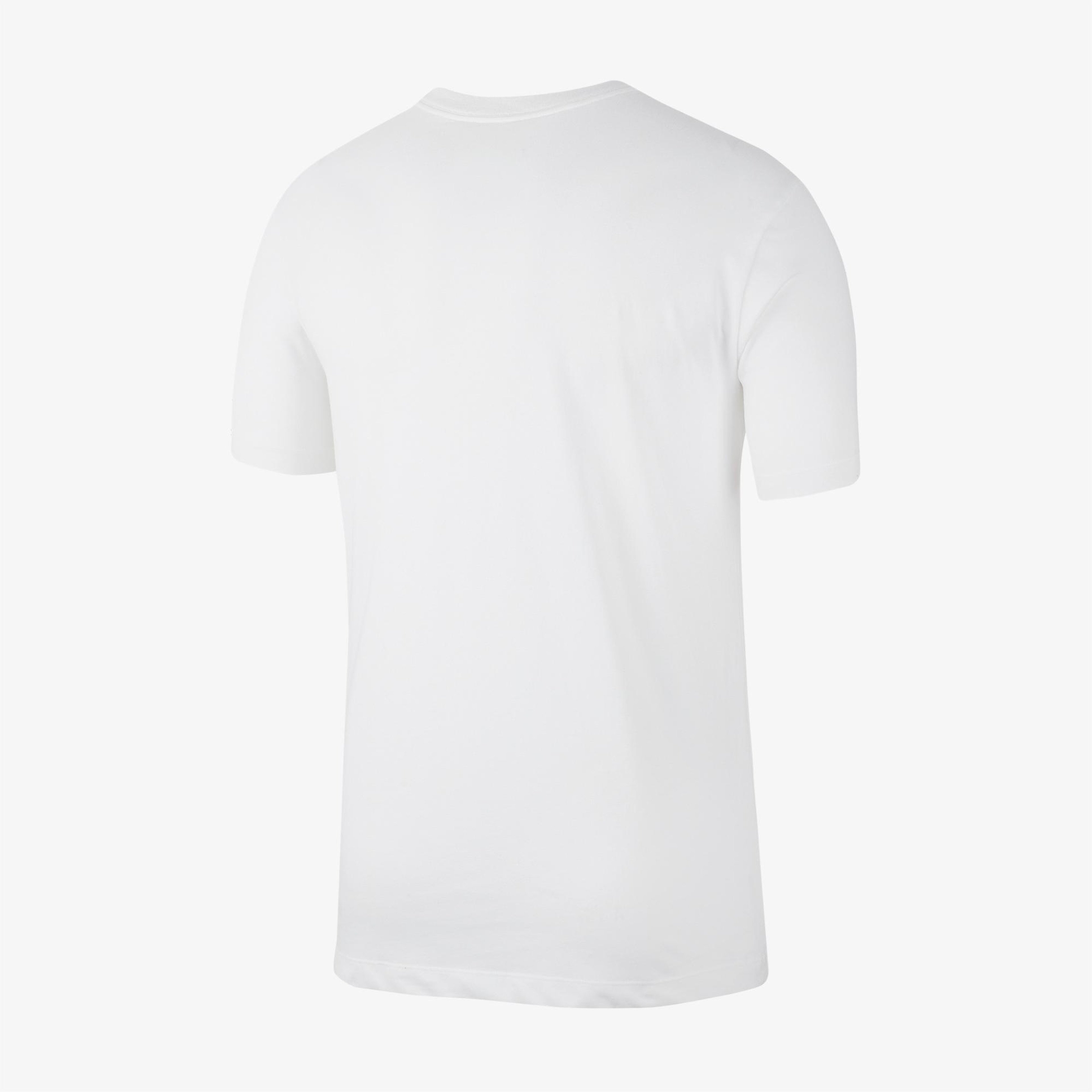 Nike Dri-Fit Crew Solid Erkek Beyaz T-Shirt