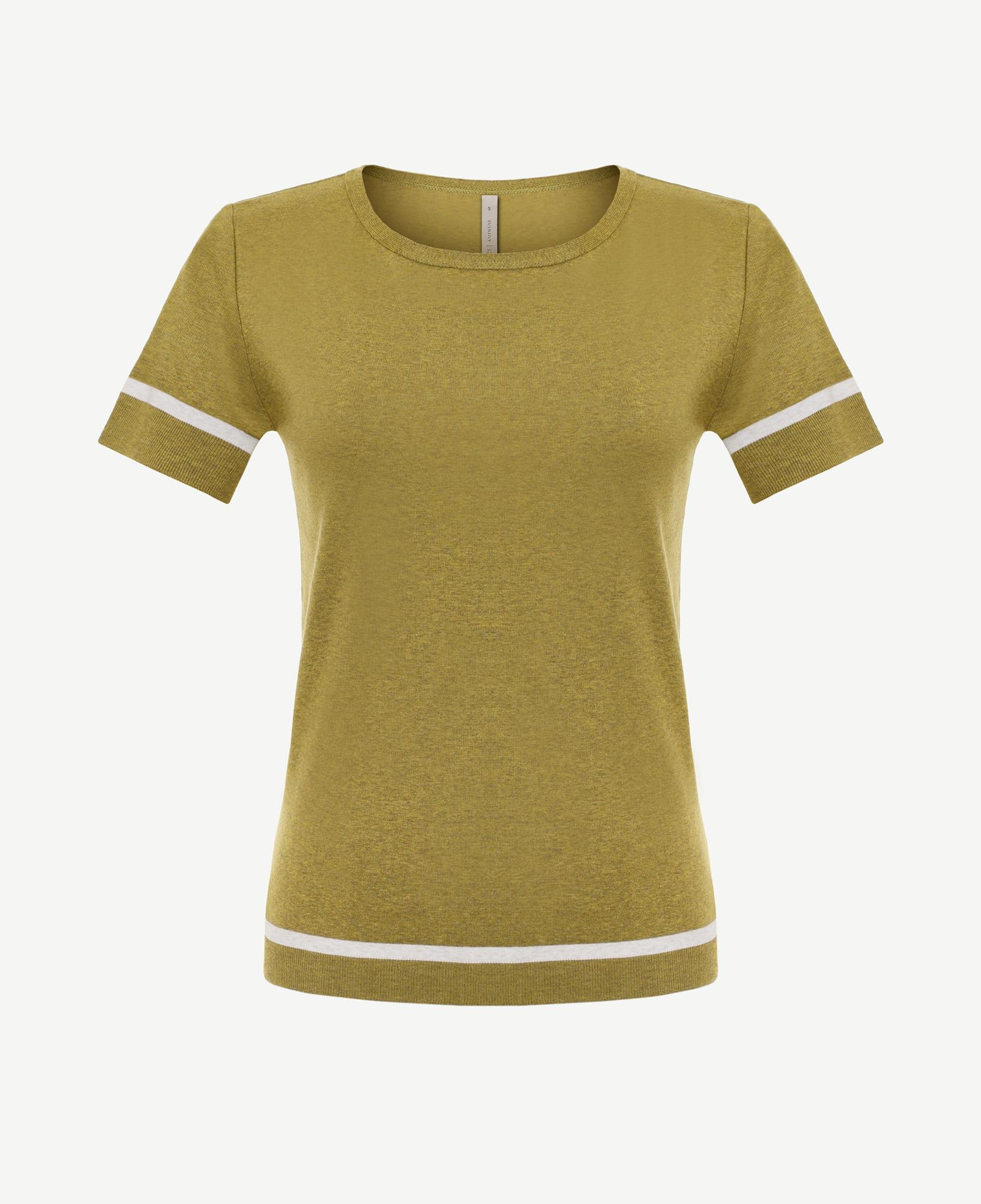 YARGICI Bisiklet Yakalı Kısa Kollu Triko