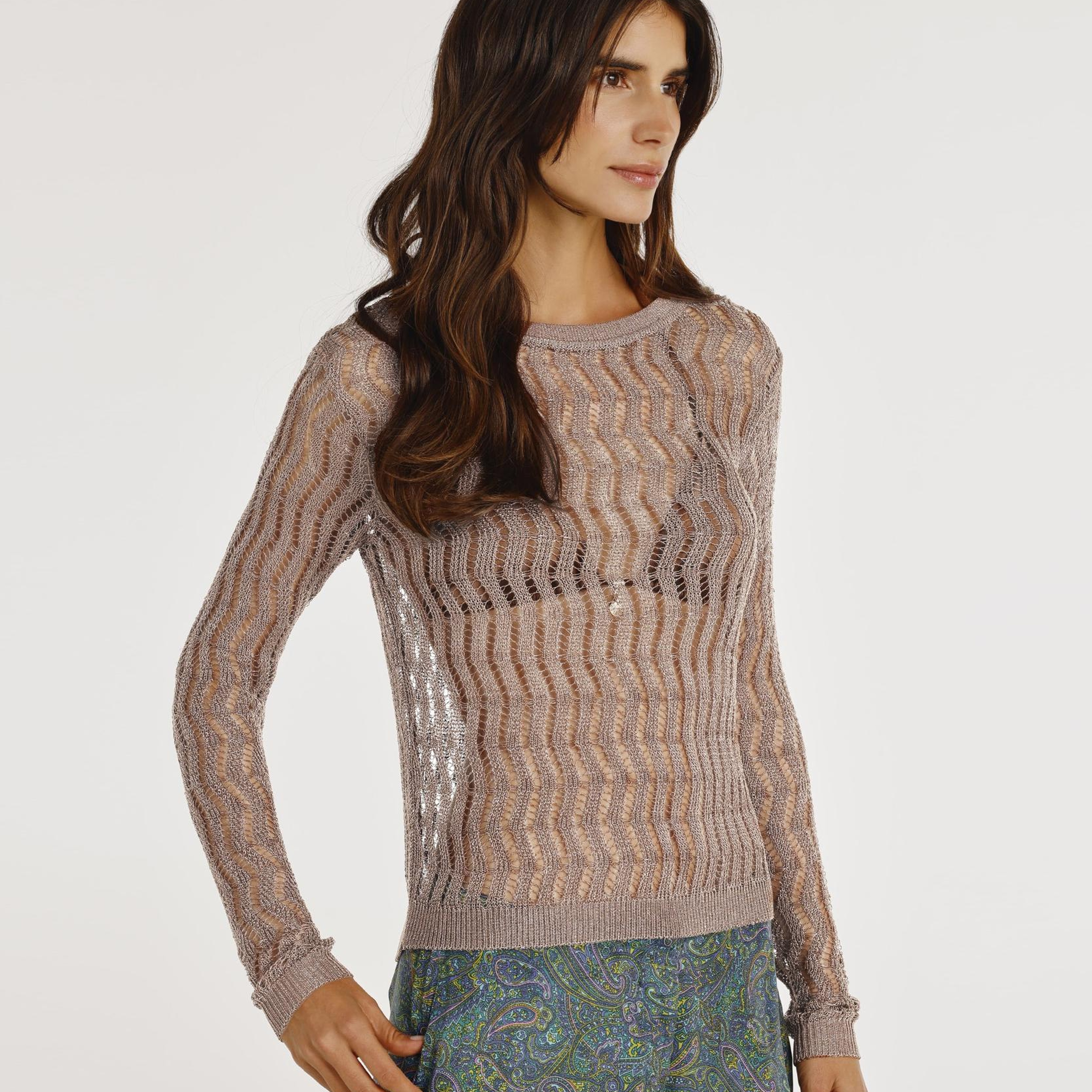 YARGICI Bisiklet Yaka Uzun Kollu Kazak