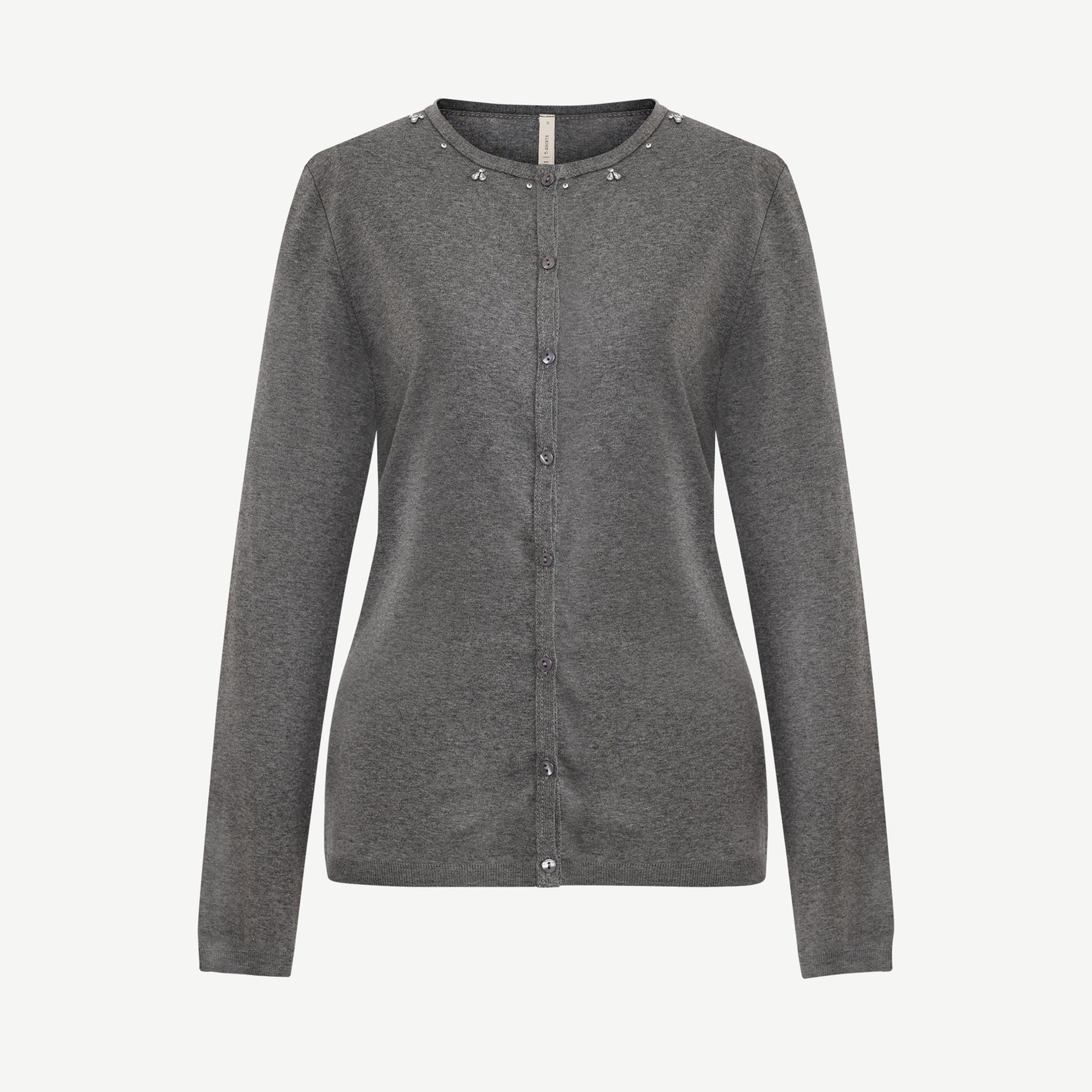 YARGICI Regular Bisiklet Yaka Uzun Kol Hırka