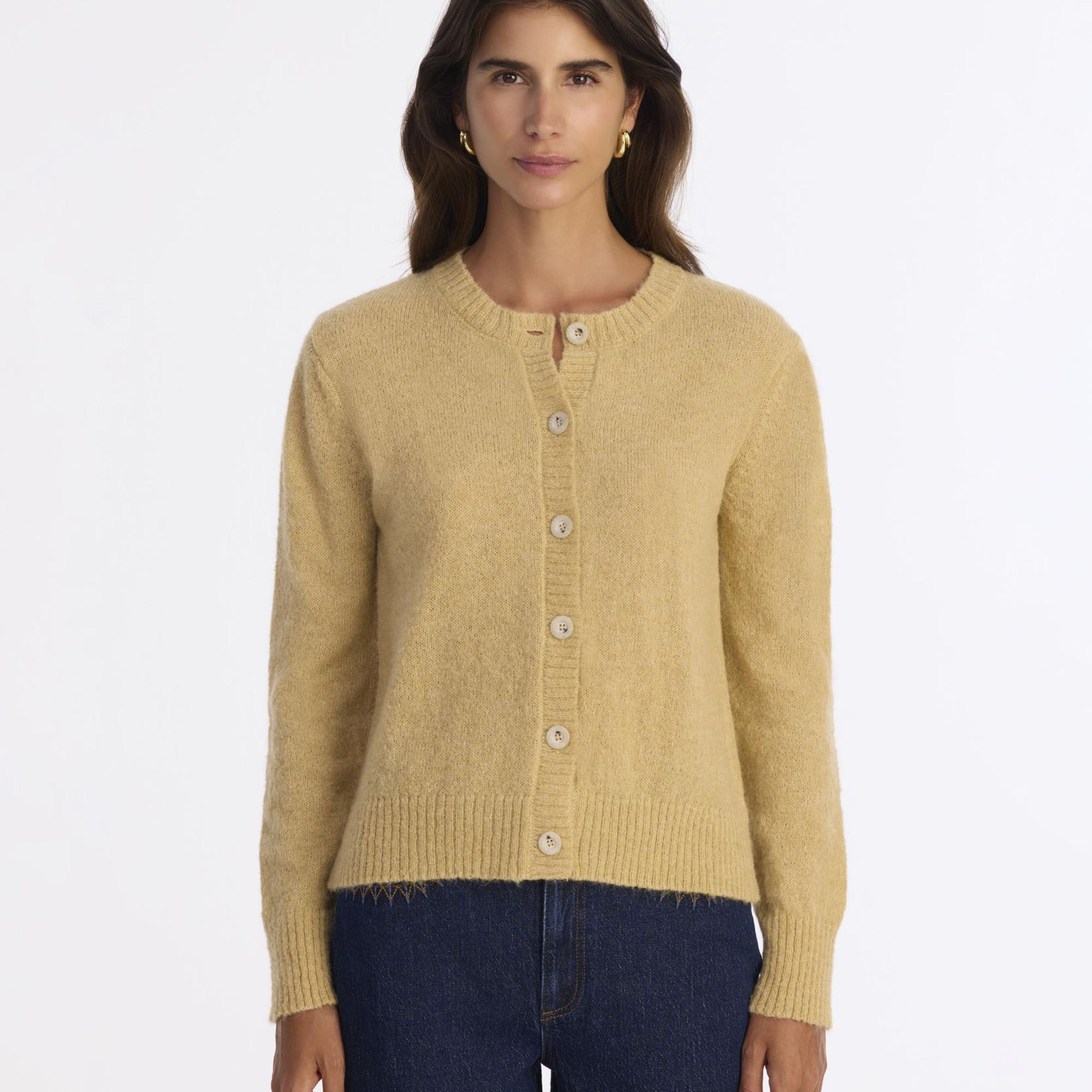 YARGICI Regular Bisiklet Yaka Uzun Kol Hırka