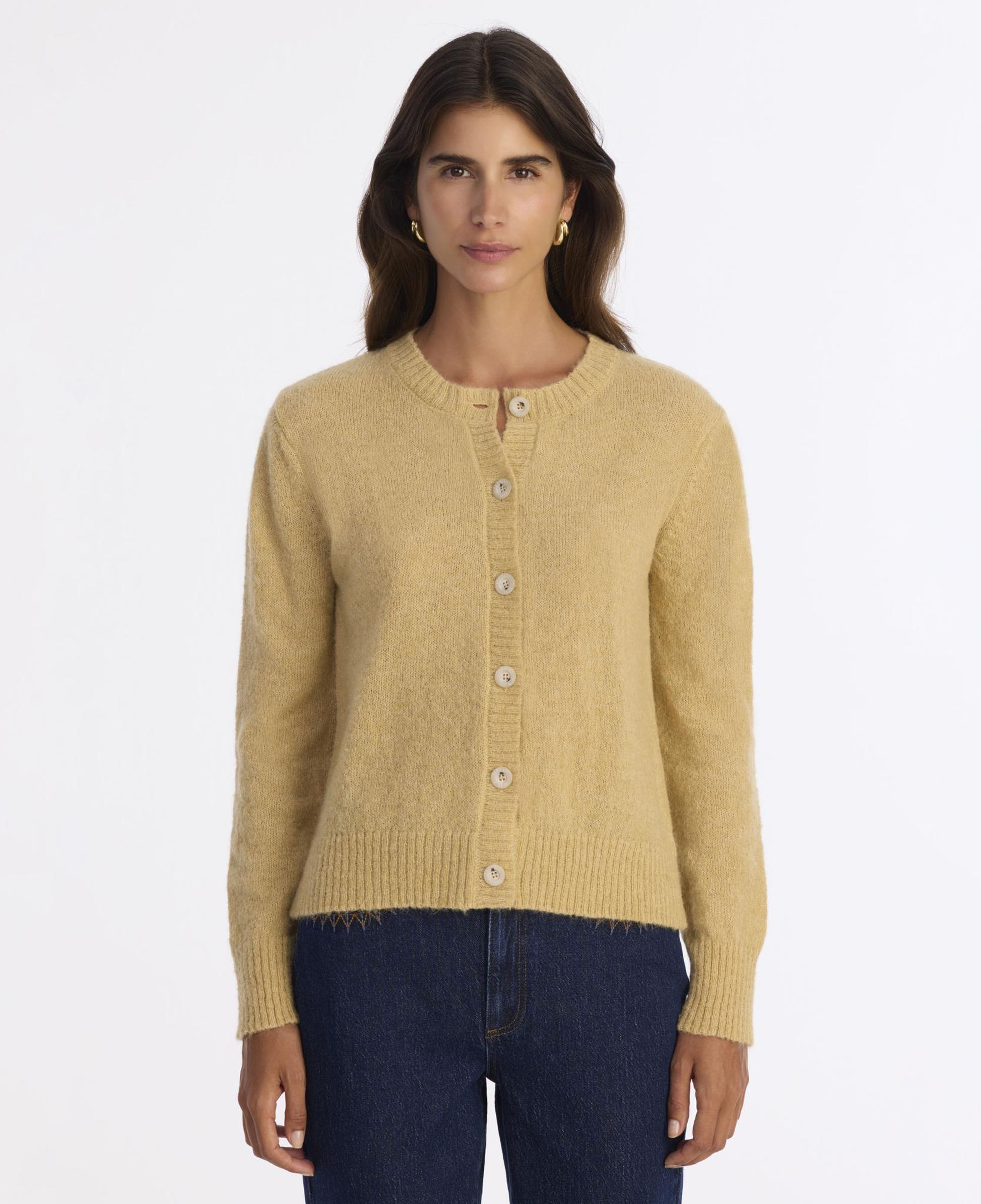 YARGICI Regular Bisiklet Yaka Uzun Kol Hırka