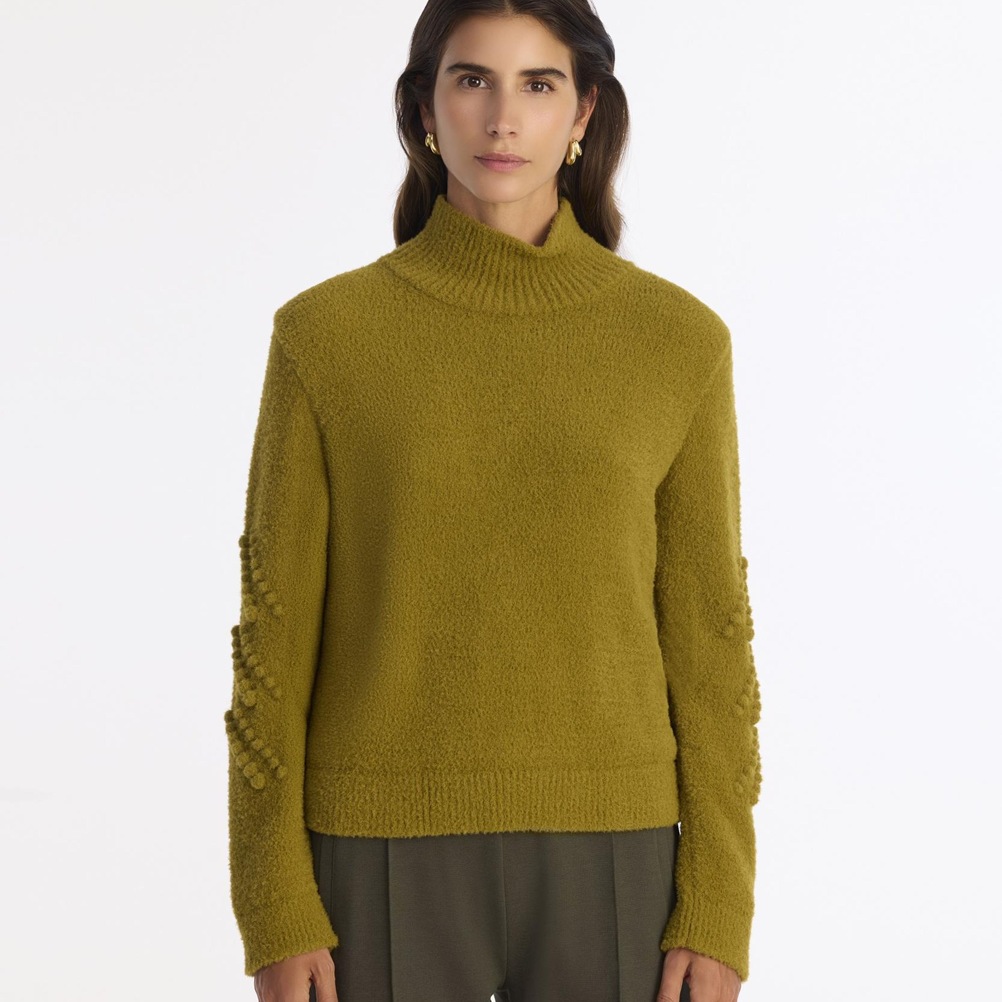 YARGICI Regular Balıkçı Yaka Uzun Kol Kazak